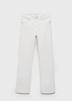 Sienna flared cropped jeans — White 9