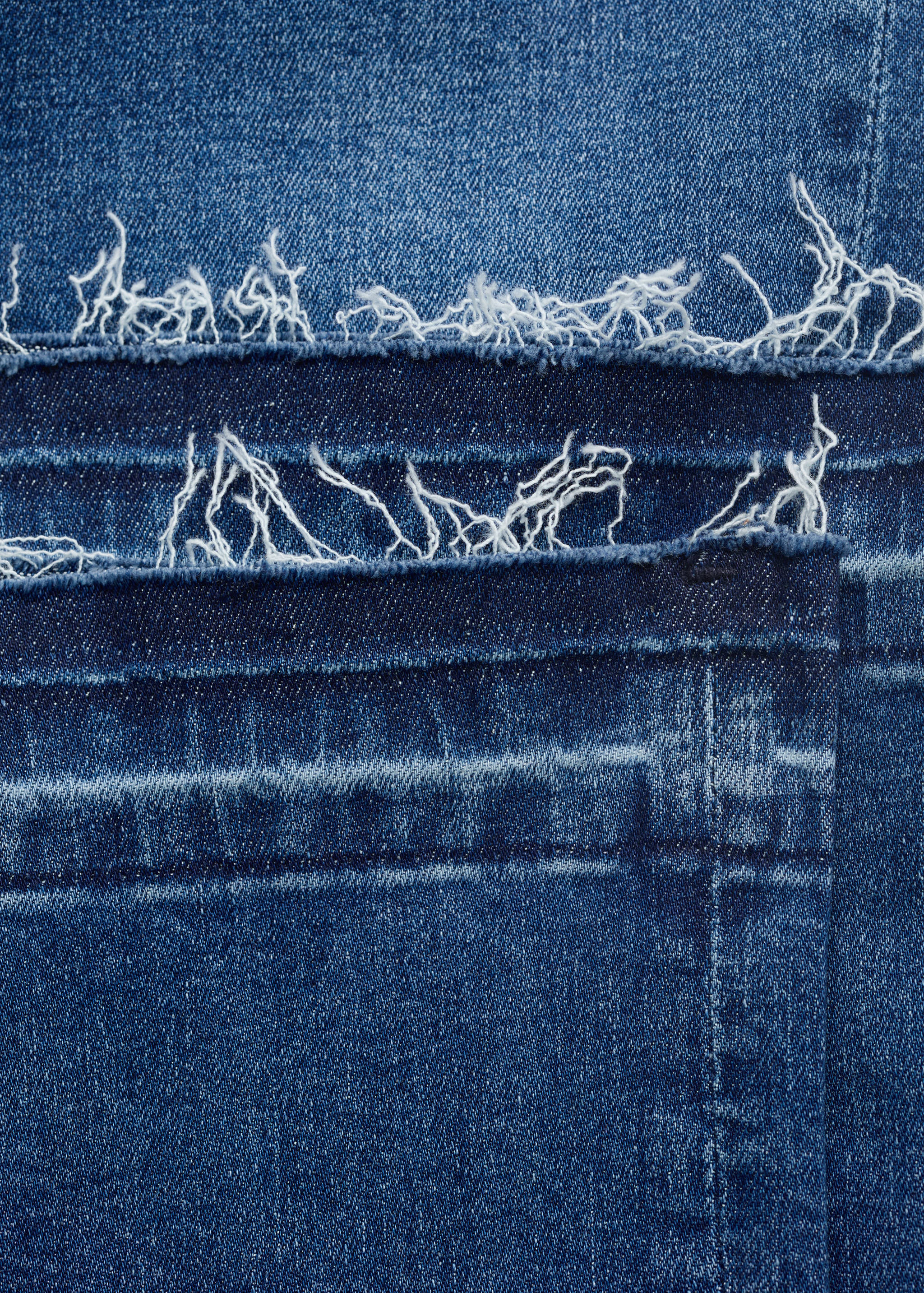 Calças de ganga flare de cintura baixa - Pormenor do artigo 0