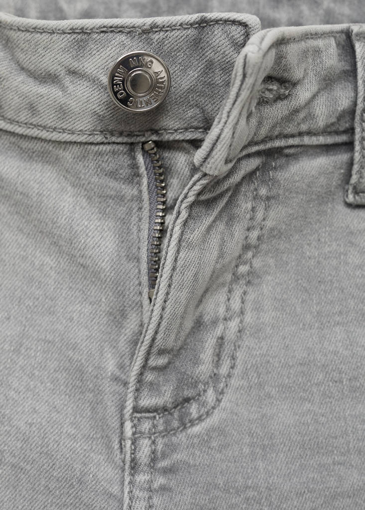 Low-waist flared jeans — Denim Grey