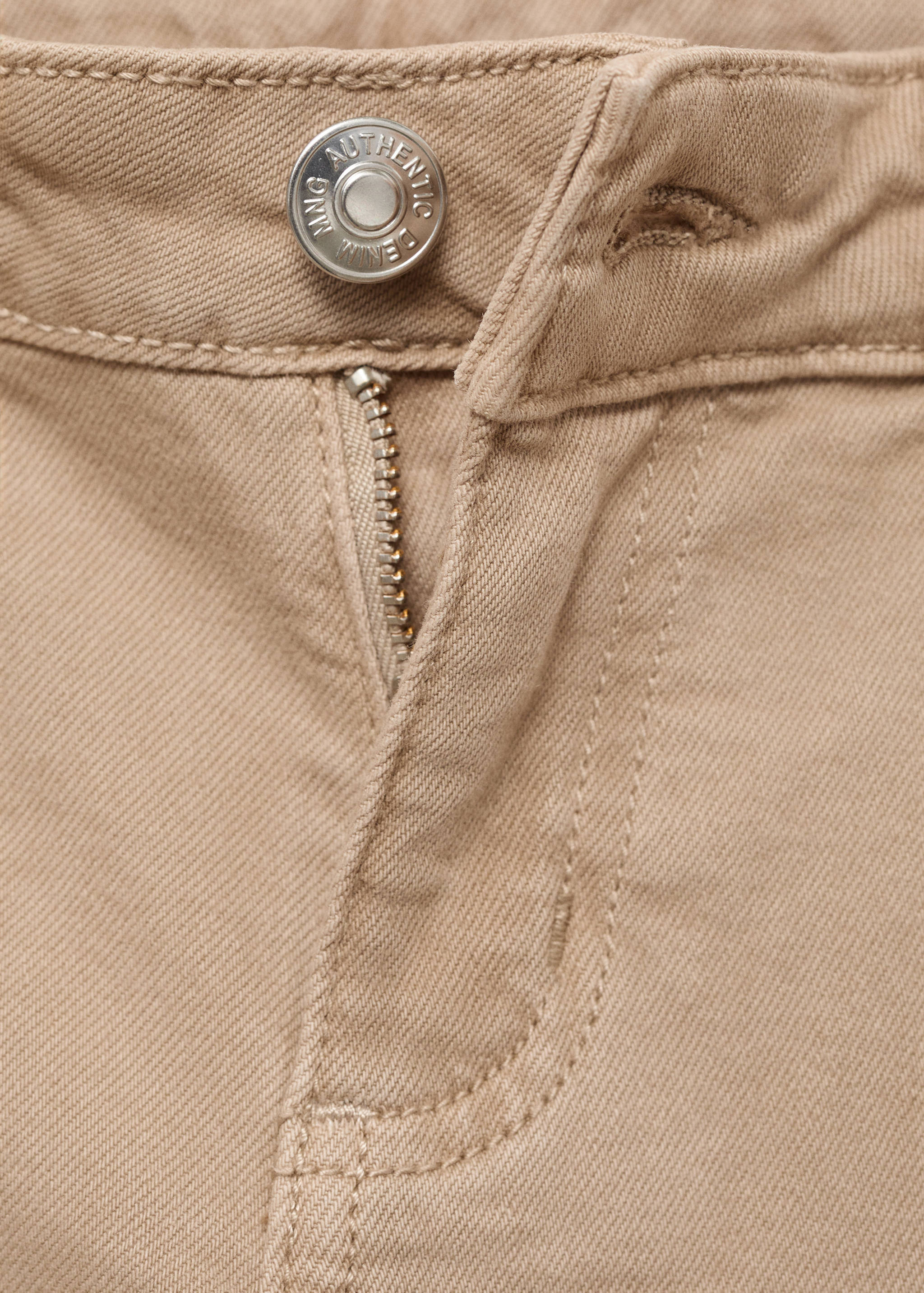 Calças de ganga flare de cintura baixa - Pormenor do artigo 8