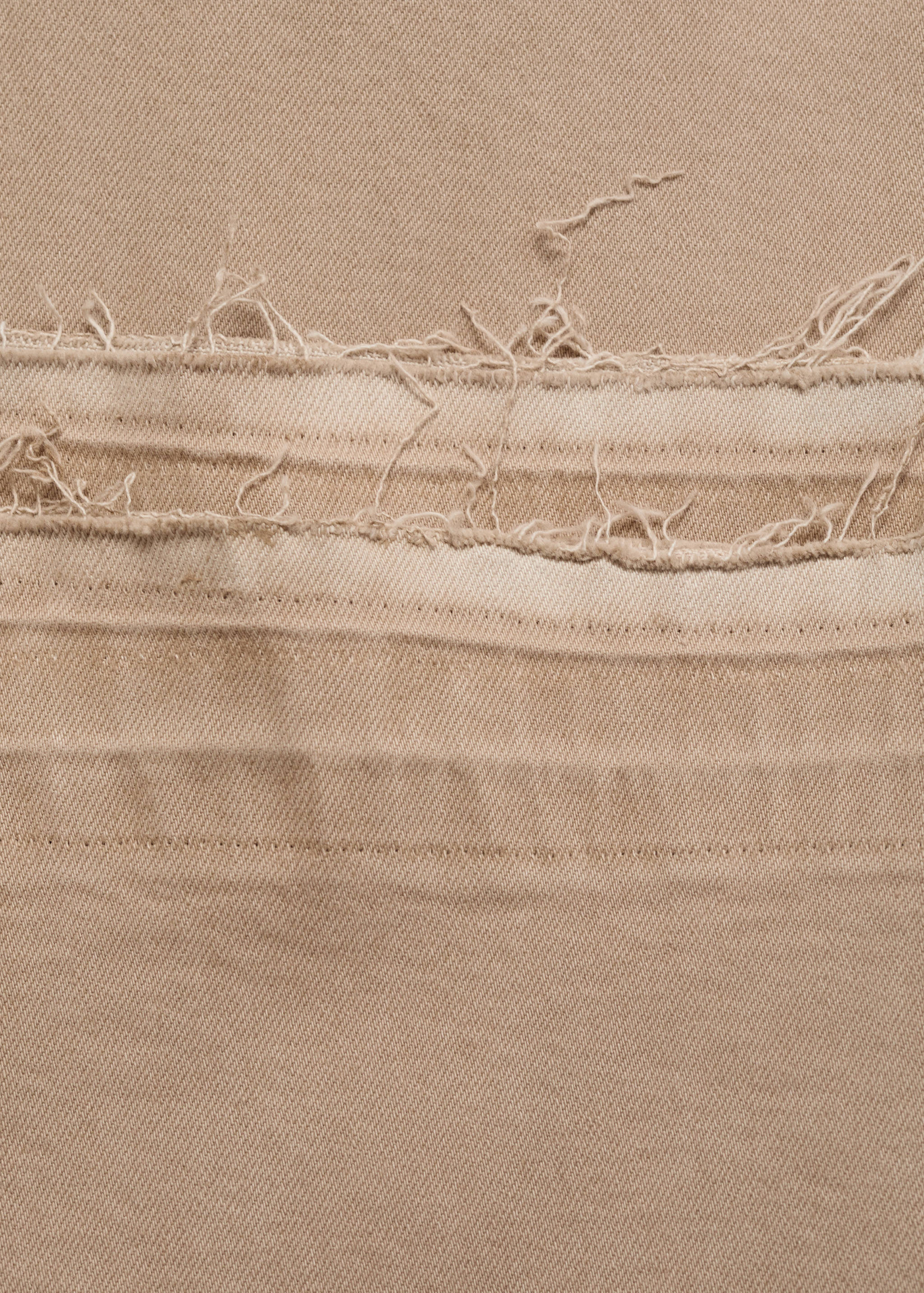 Calças de ganga flare de cintura baixa - Pormenor do artigo 0