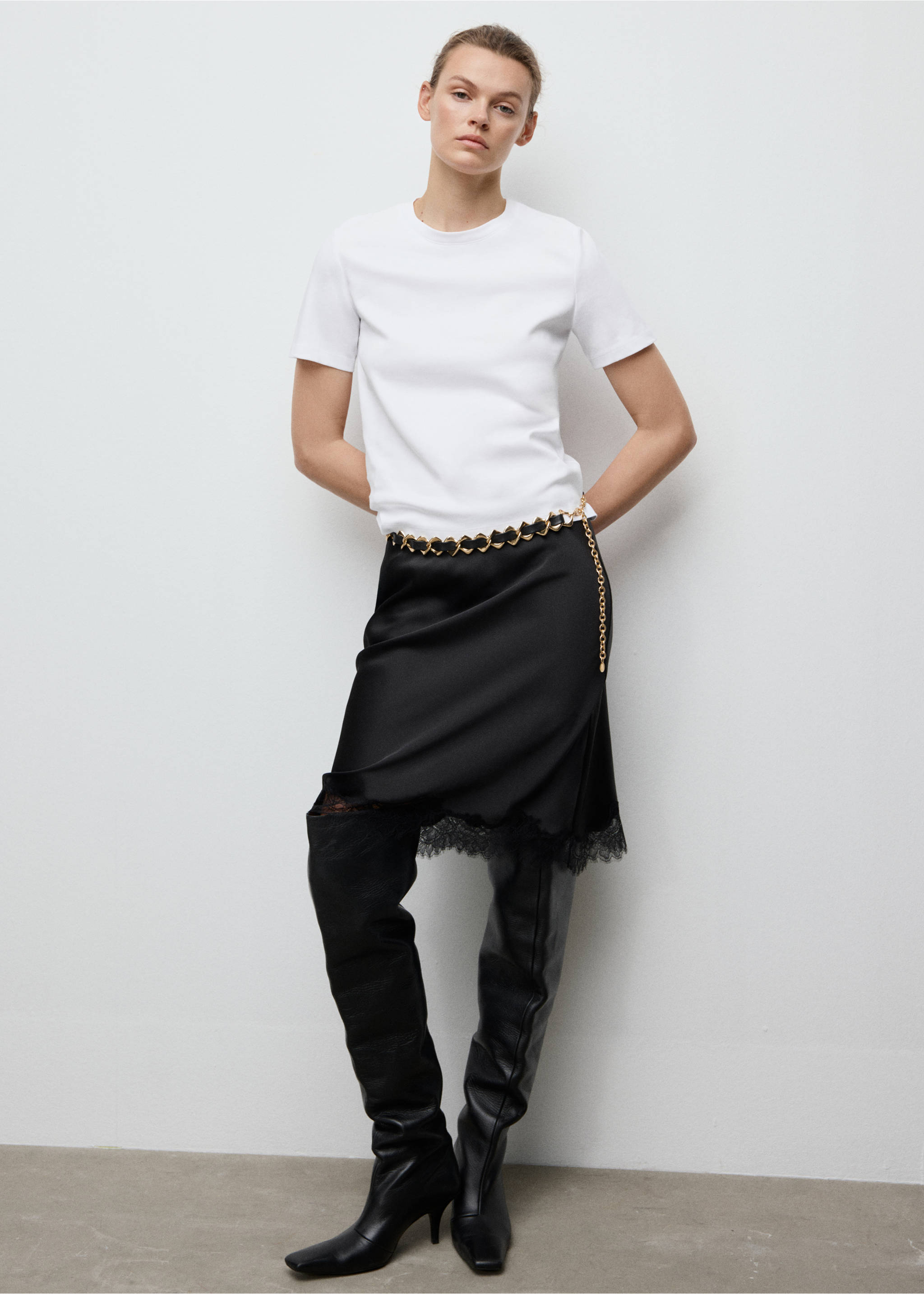 Cotton short-sleeved t-shirt - General plane, White. Ref: 17021197-00.