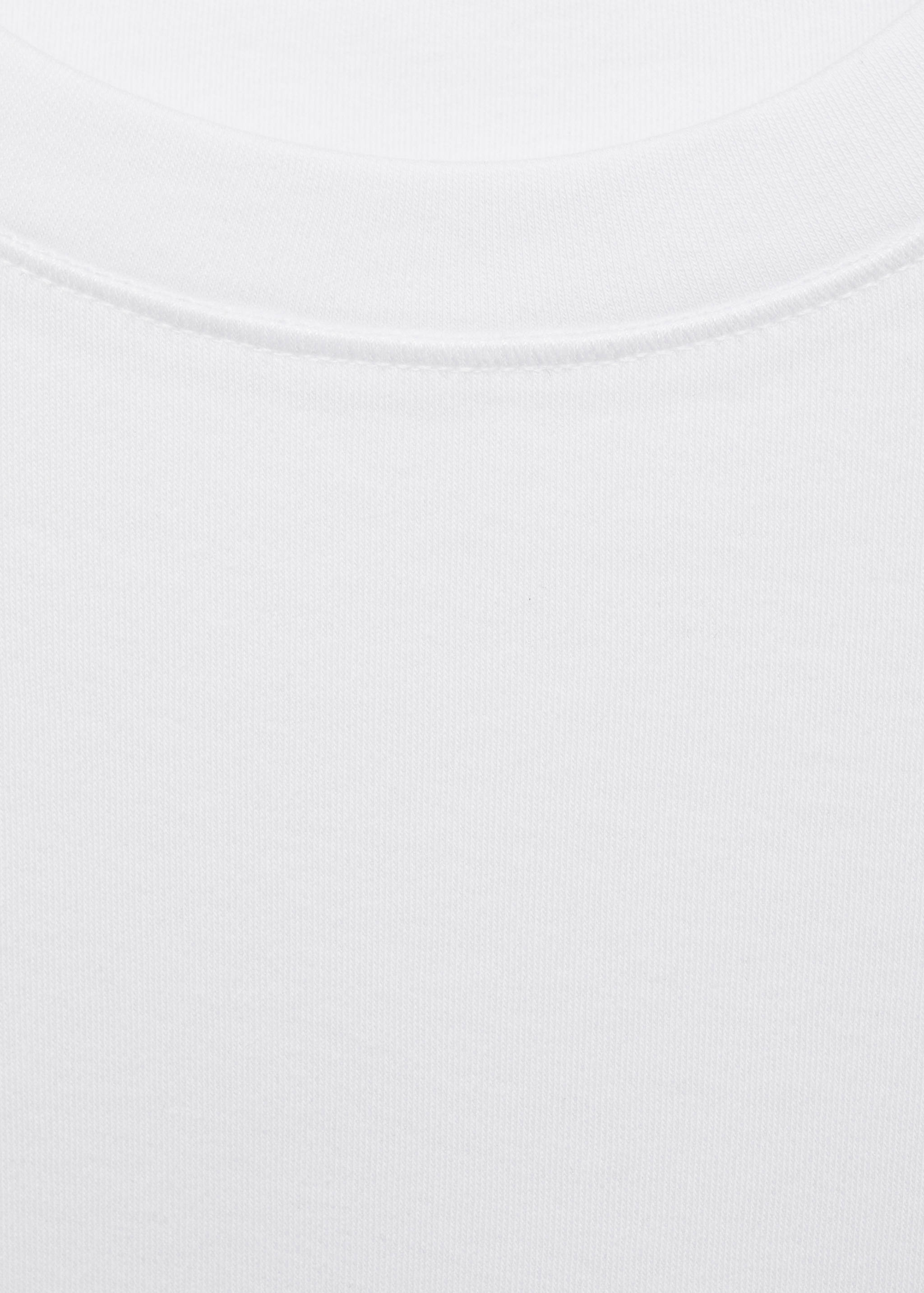 Cotton short-sleeved t-shirt - Details of the article 8