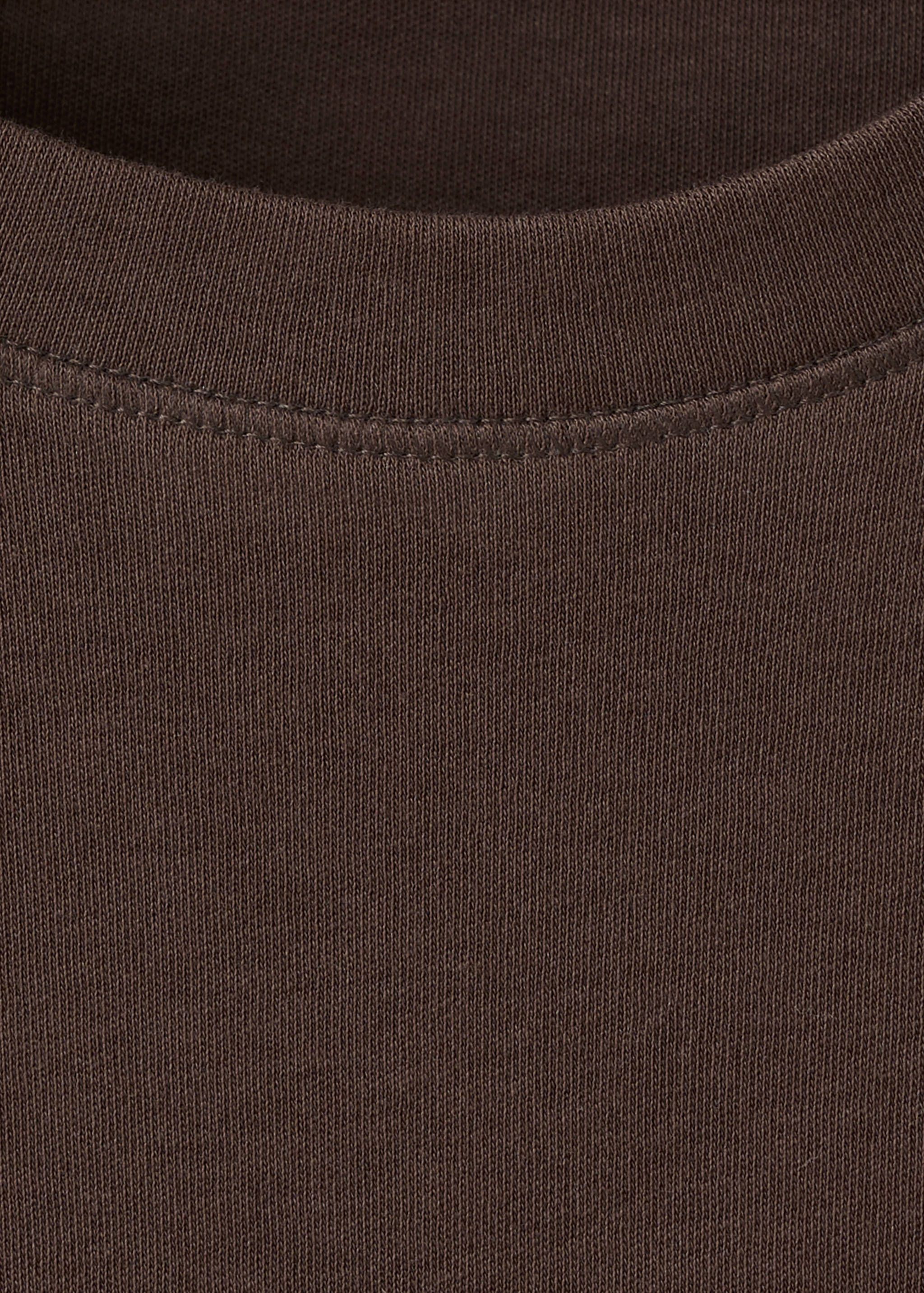 Cotton short-sleeved t-shirt - Details of the article 8