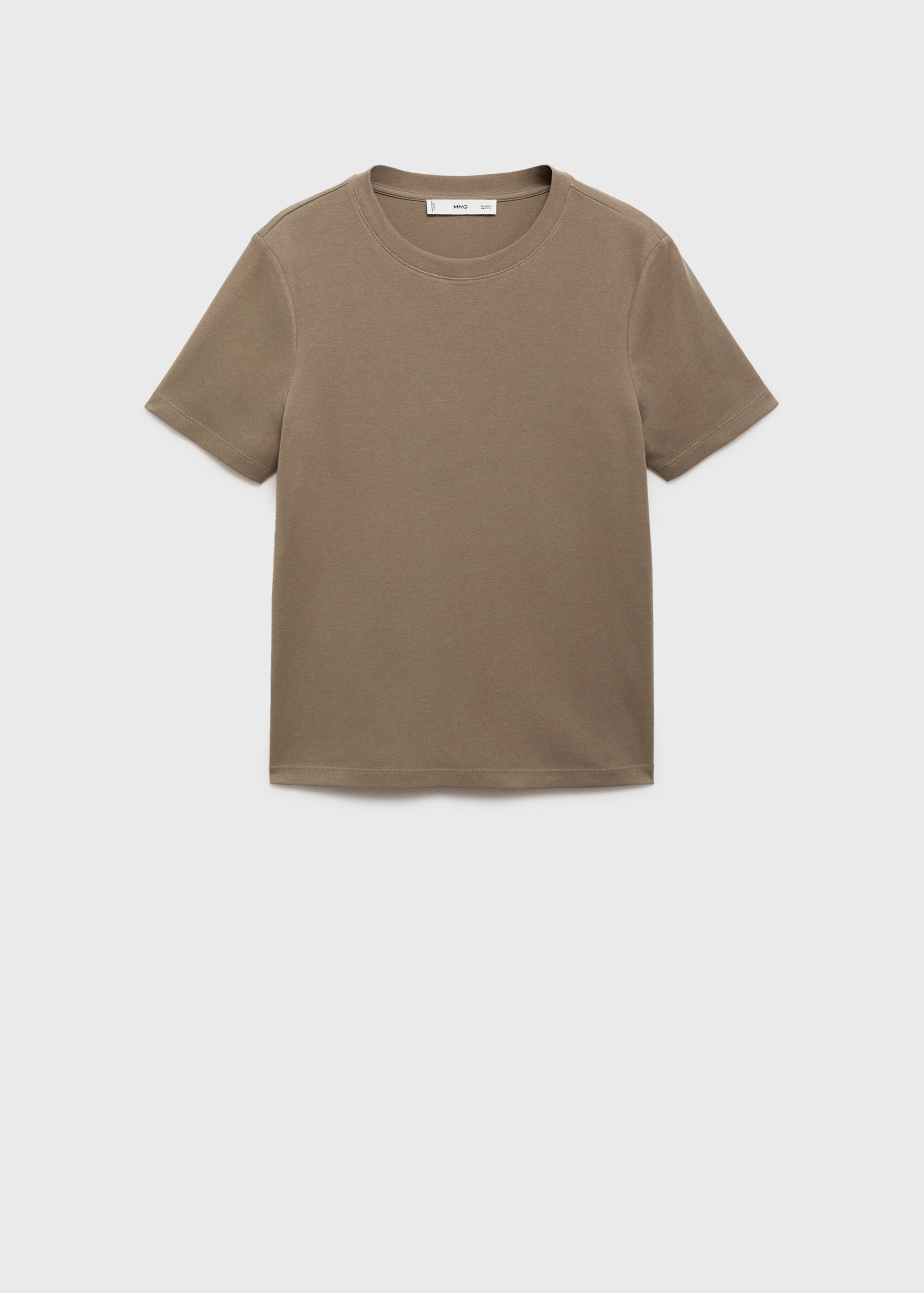 Cotton short-sleeved t-shirt - Article without model