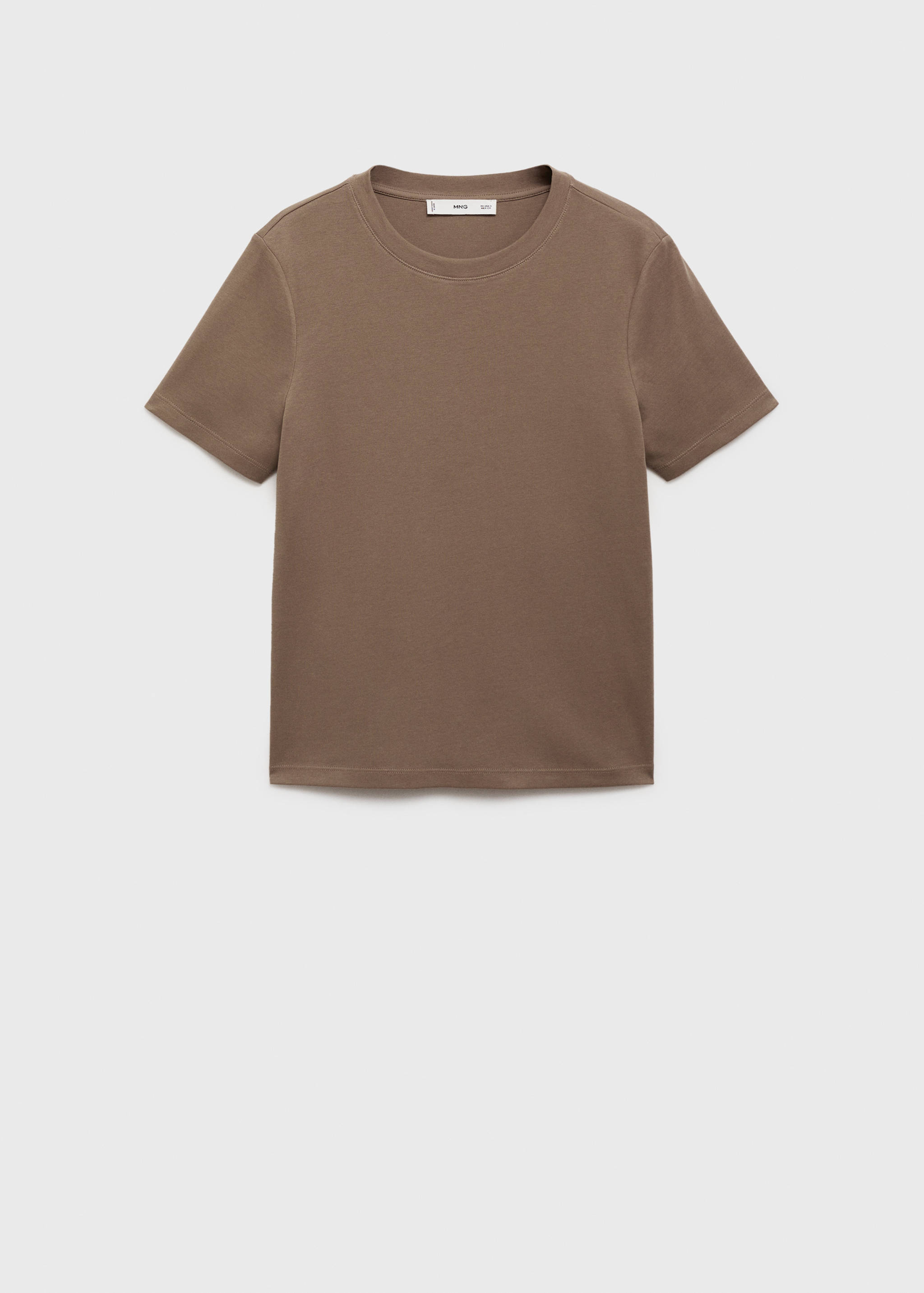 Cotton short-sleeved t-shirt - Article without model