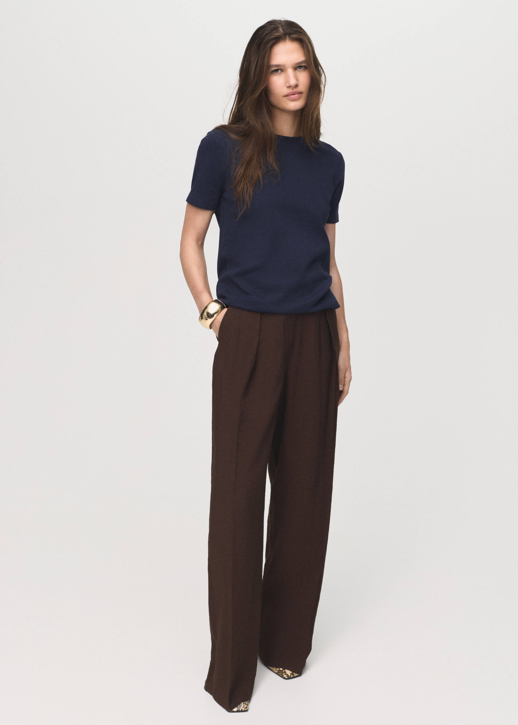 Cotton short-sleeved t-shirt - General plane