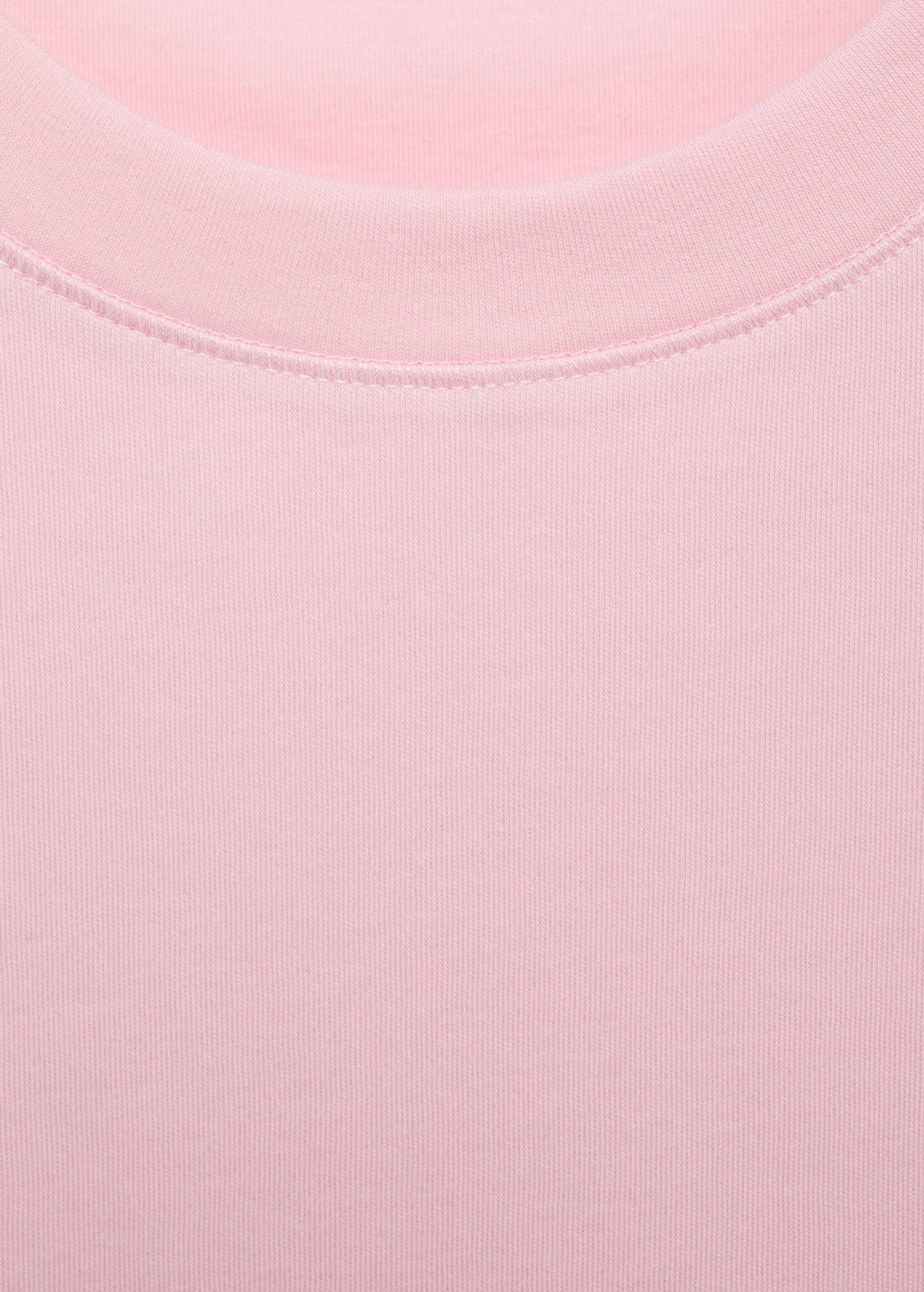 Cotton short-sleeved t-shirt - Details of the article 8