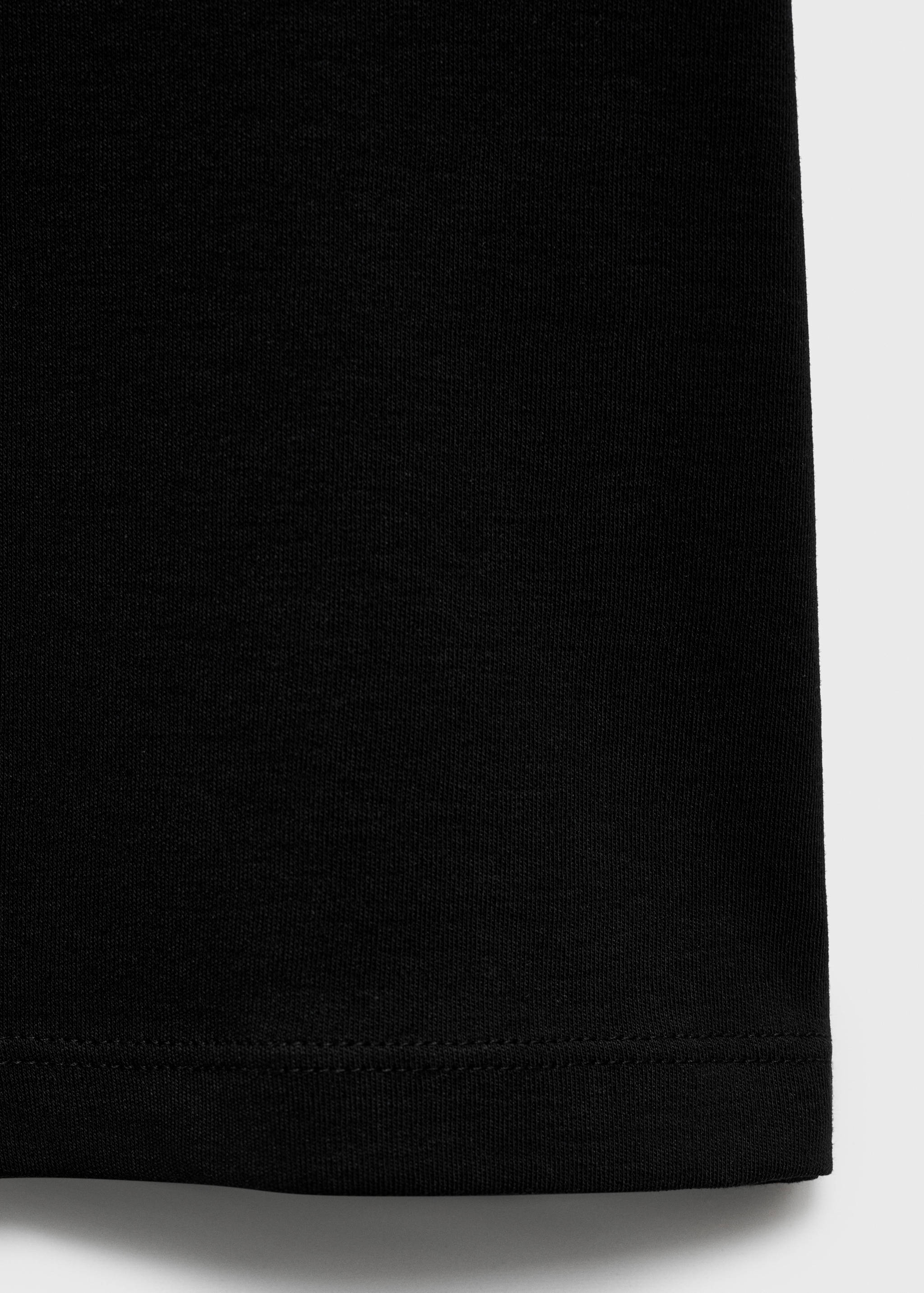 Cotton short-sleeved t-shirt - Details of the article 0