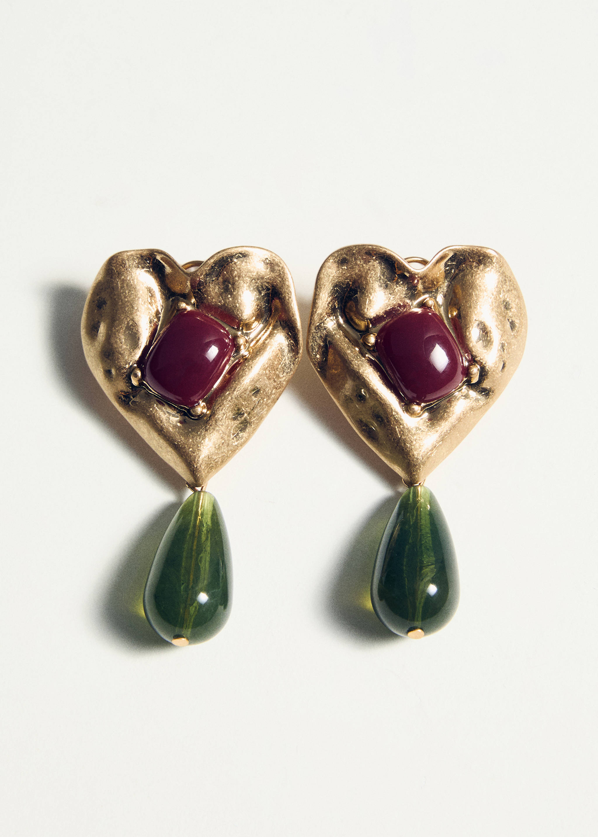 Gecombineerde harsen oorbellen - Detail van het artikel 5