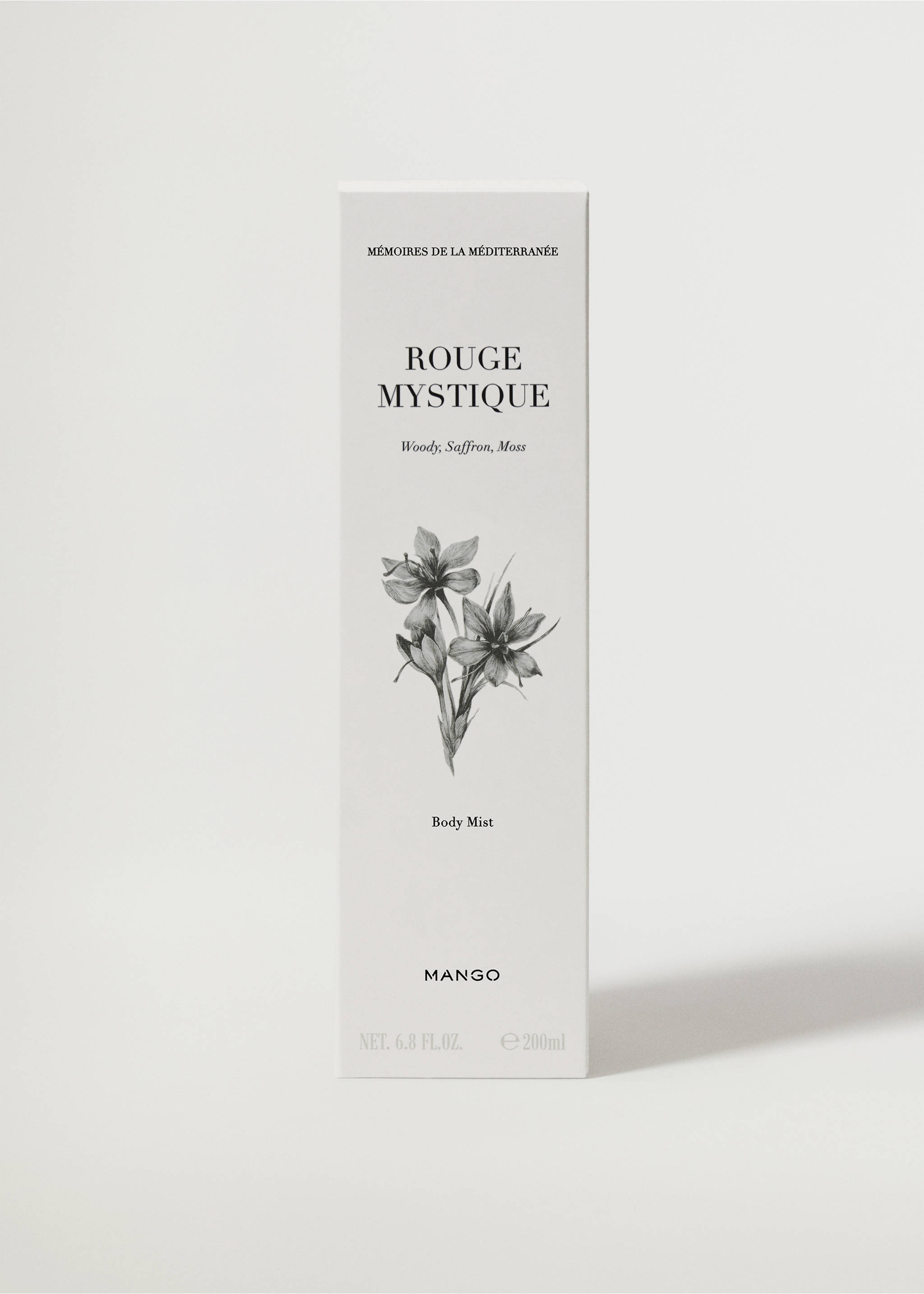 (6,50 € /100 ml) Body mist Rouge Mistique 200 ml - Plan moyen, Gris vison. Ref: 17021210-00.