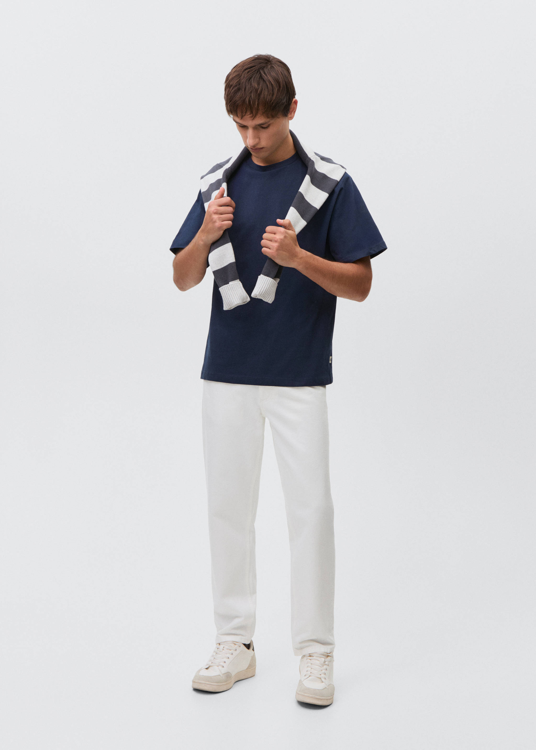 Camiseta algodón básica - Plano general