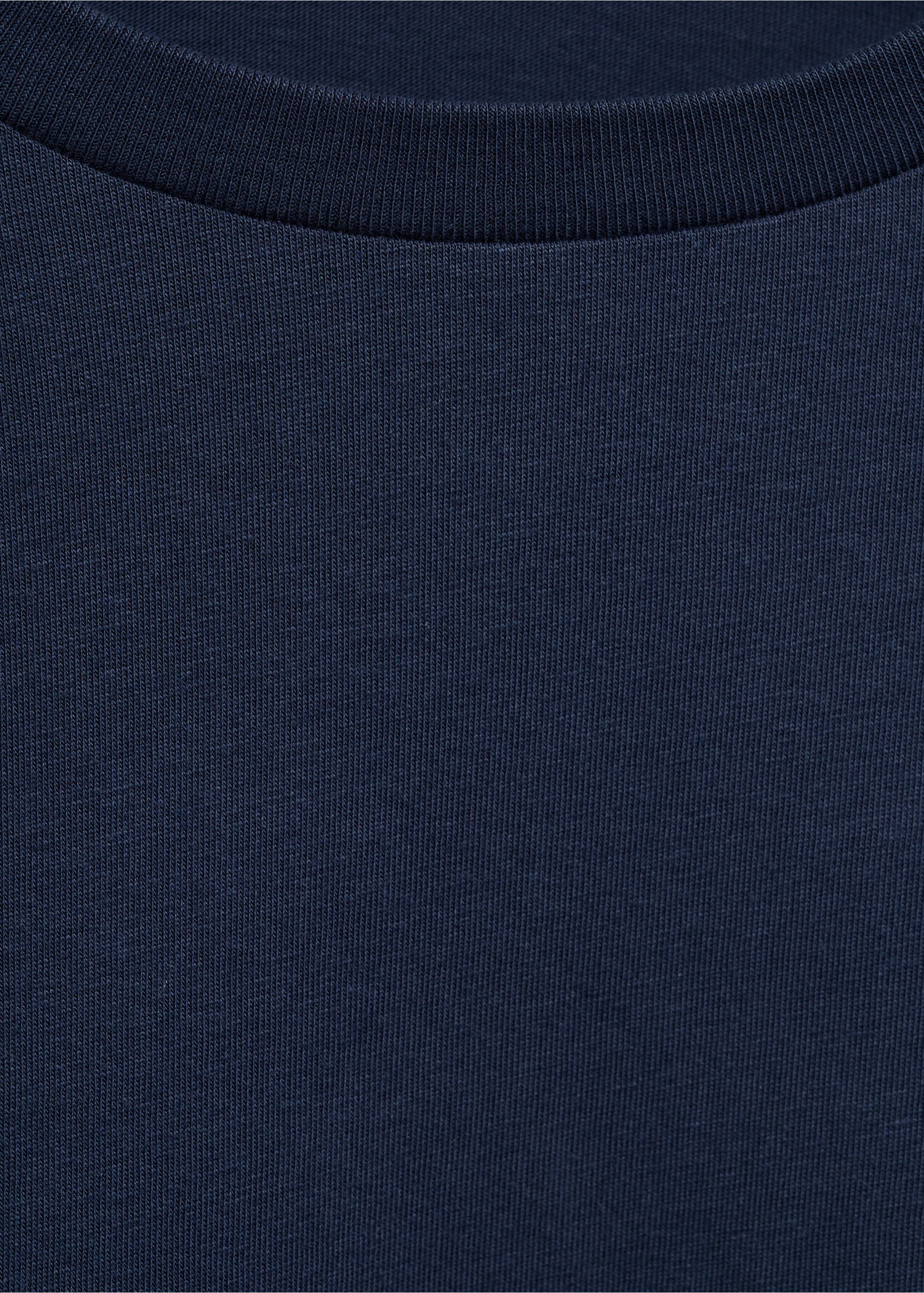 Camiseta algodón básica - Detalle del artículo 8, Azul marino oscuro. Ref: 17021214-00.
