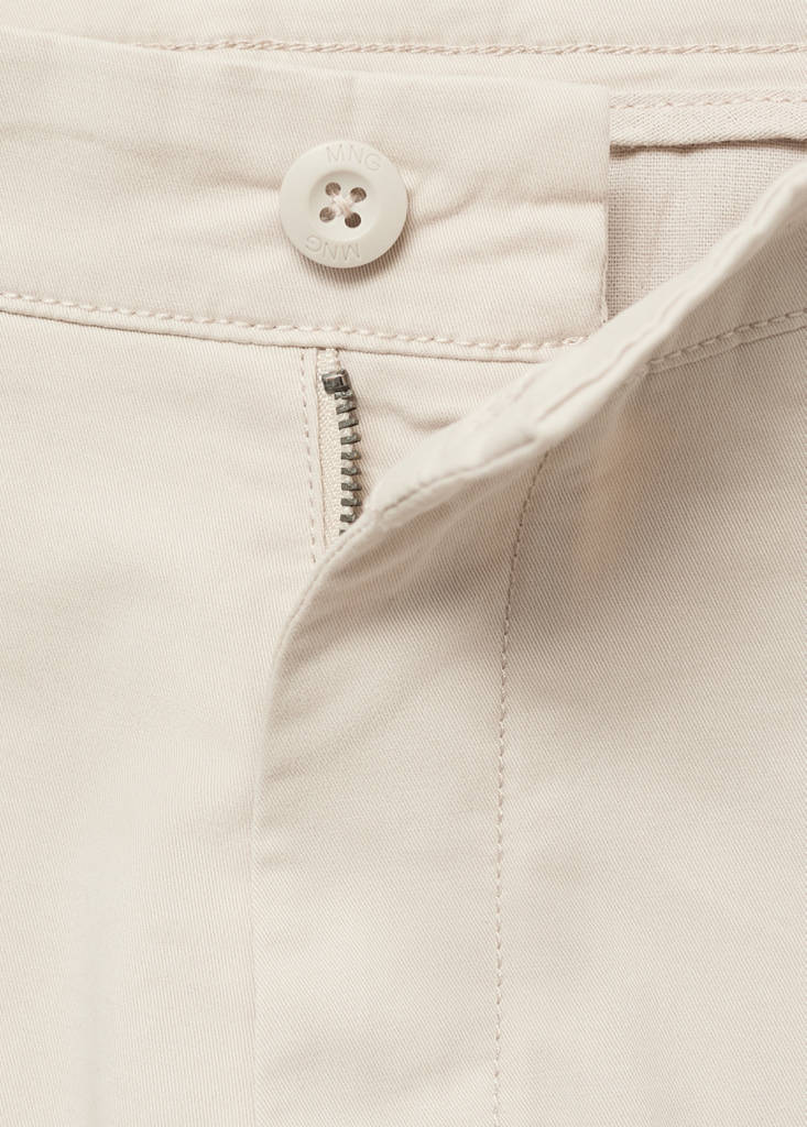 Stretchy chinos — Ice Grey
