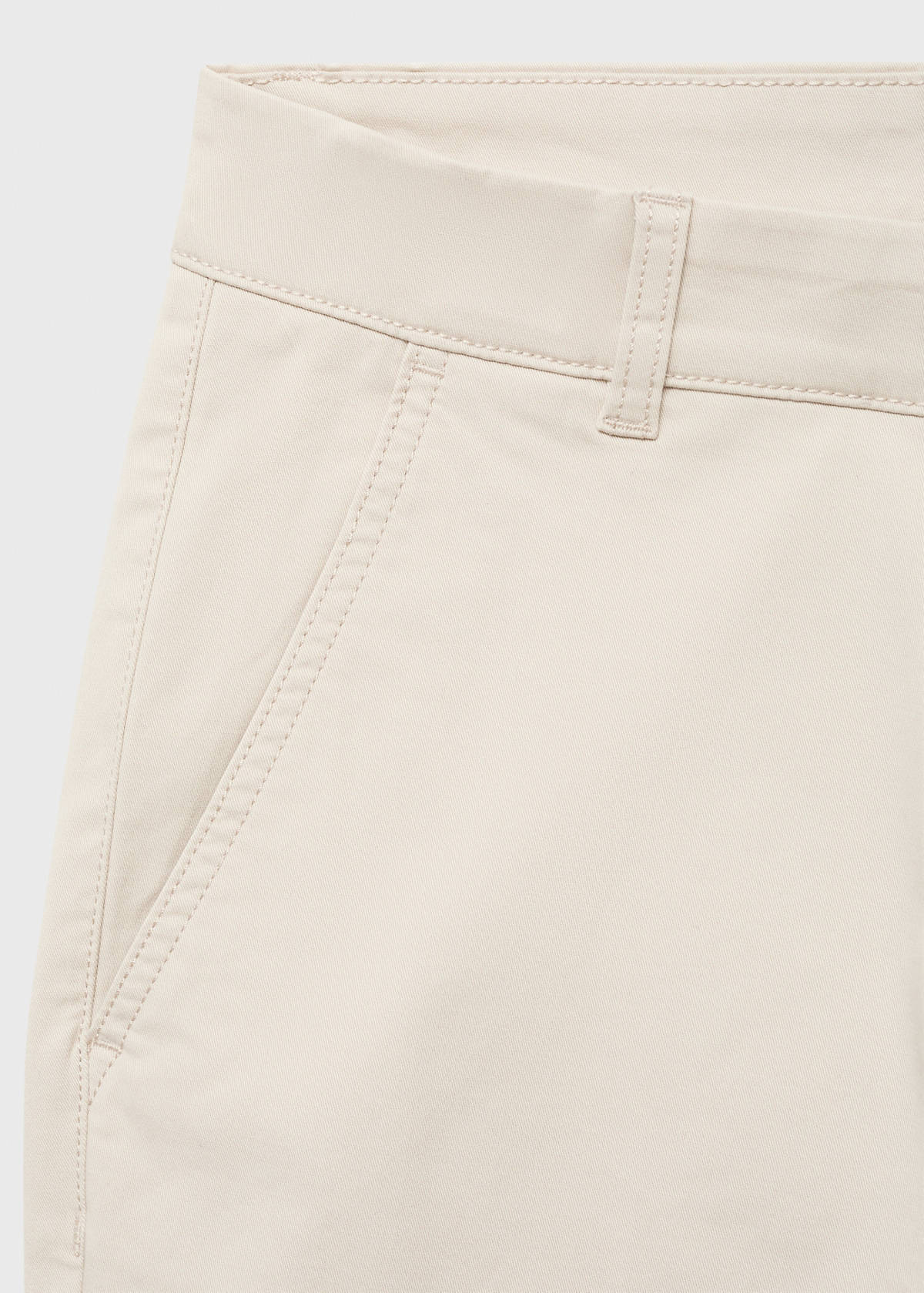 Stretchy chinos — Ice Grey