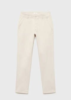 Stretchy chinos — Ice Grey 3