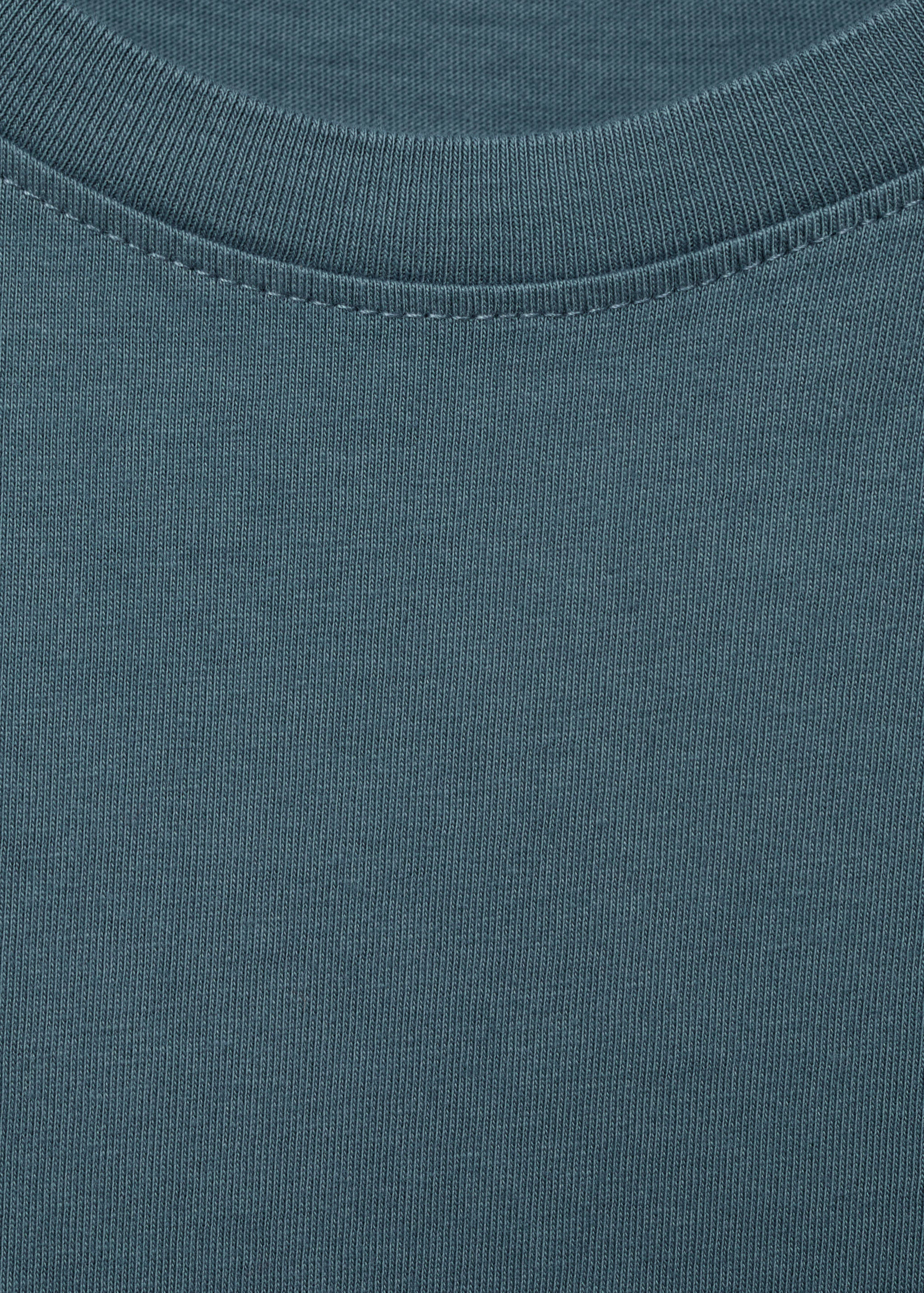 Printed cotton-blend T-shirt - Details of the article 0