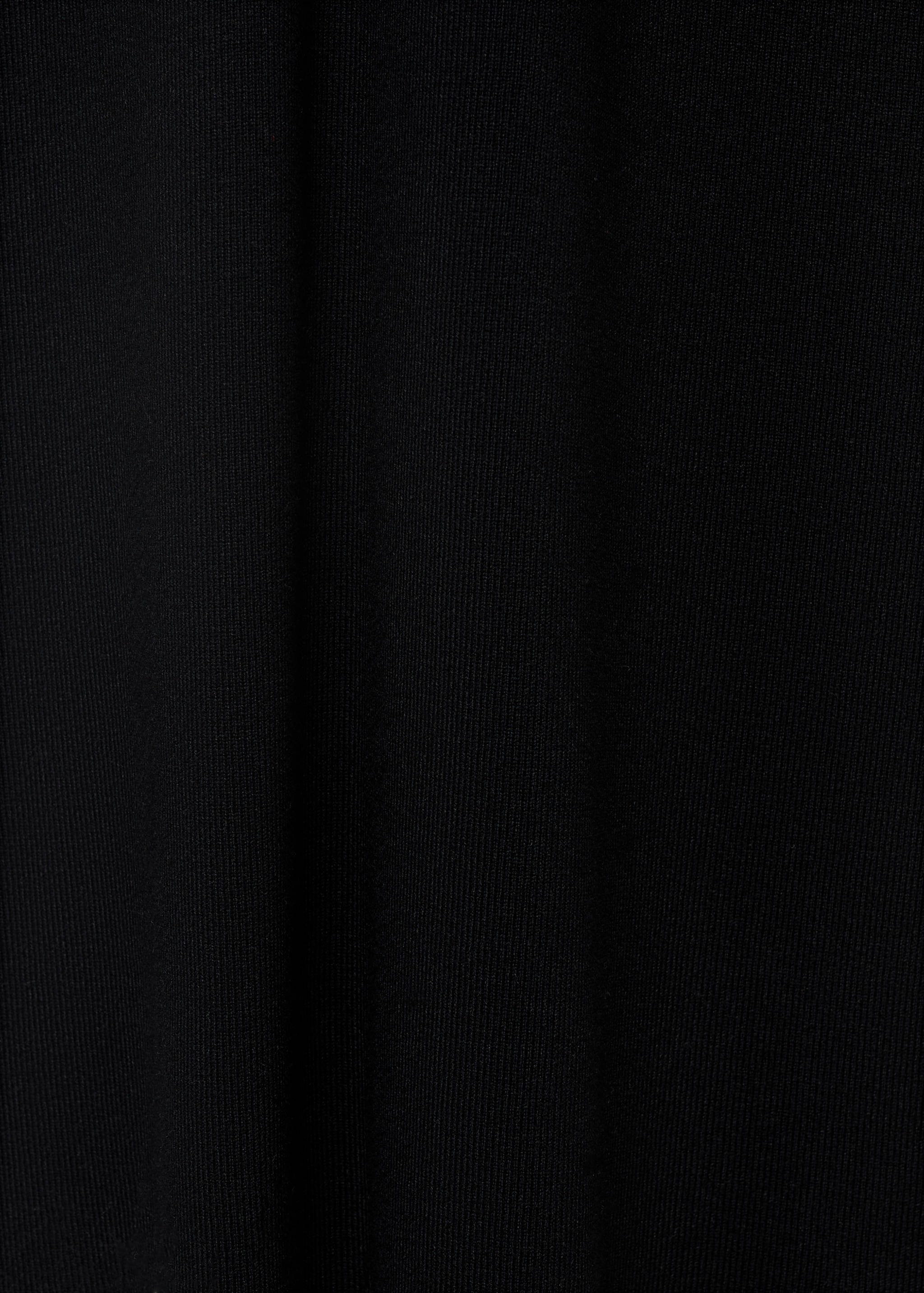 Knitted dress with bow neckline - Details of the article 0