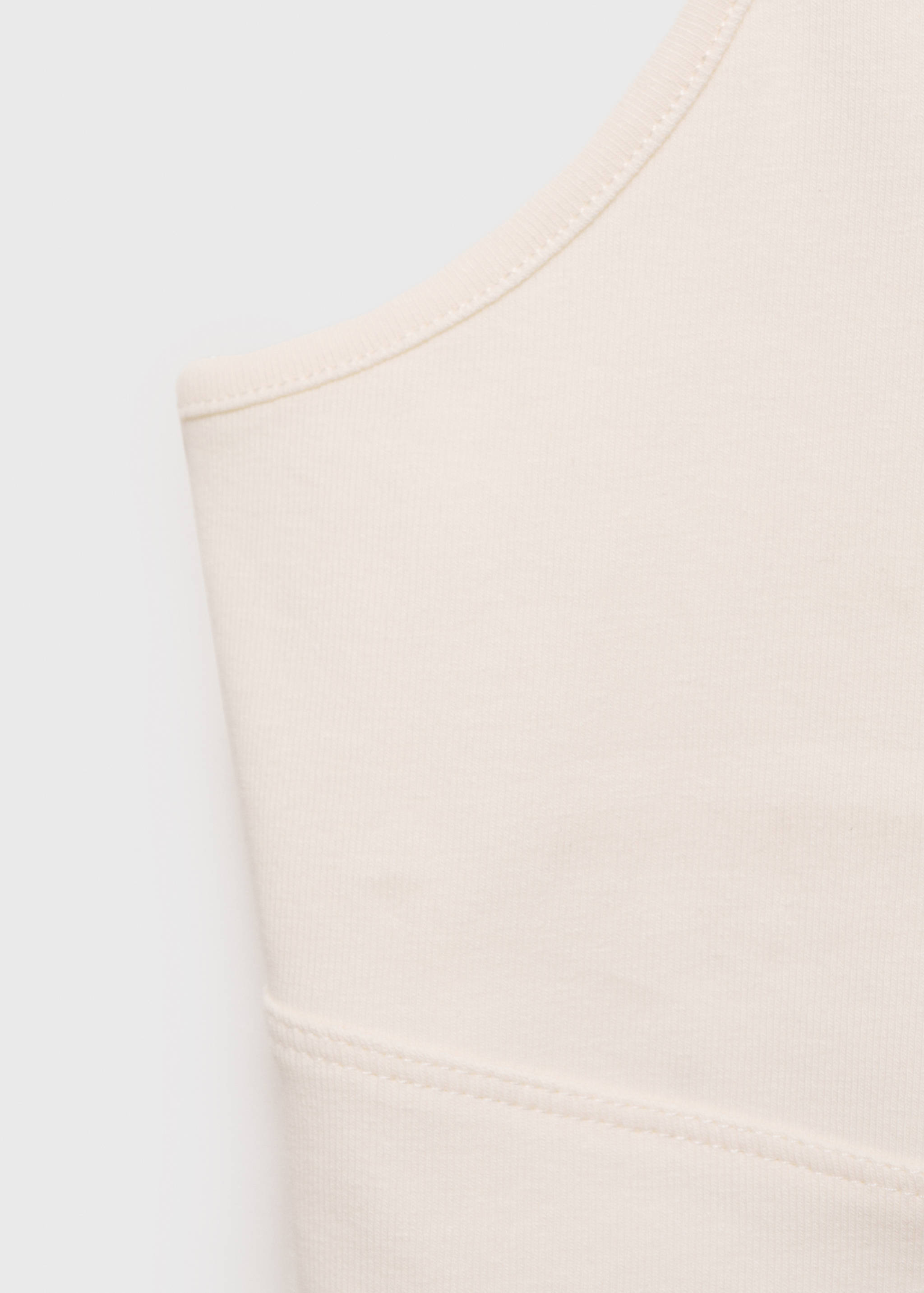 Top coton décolleté en V - Détail de l'article 8