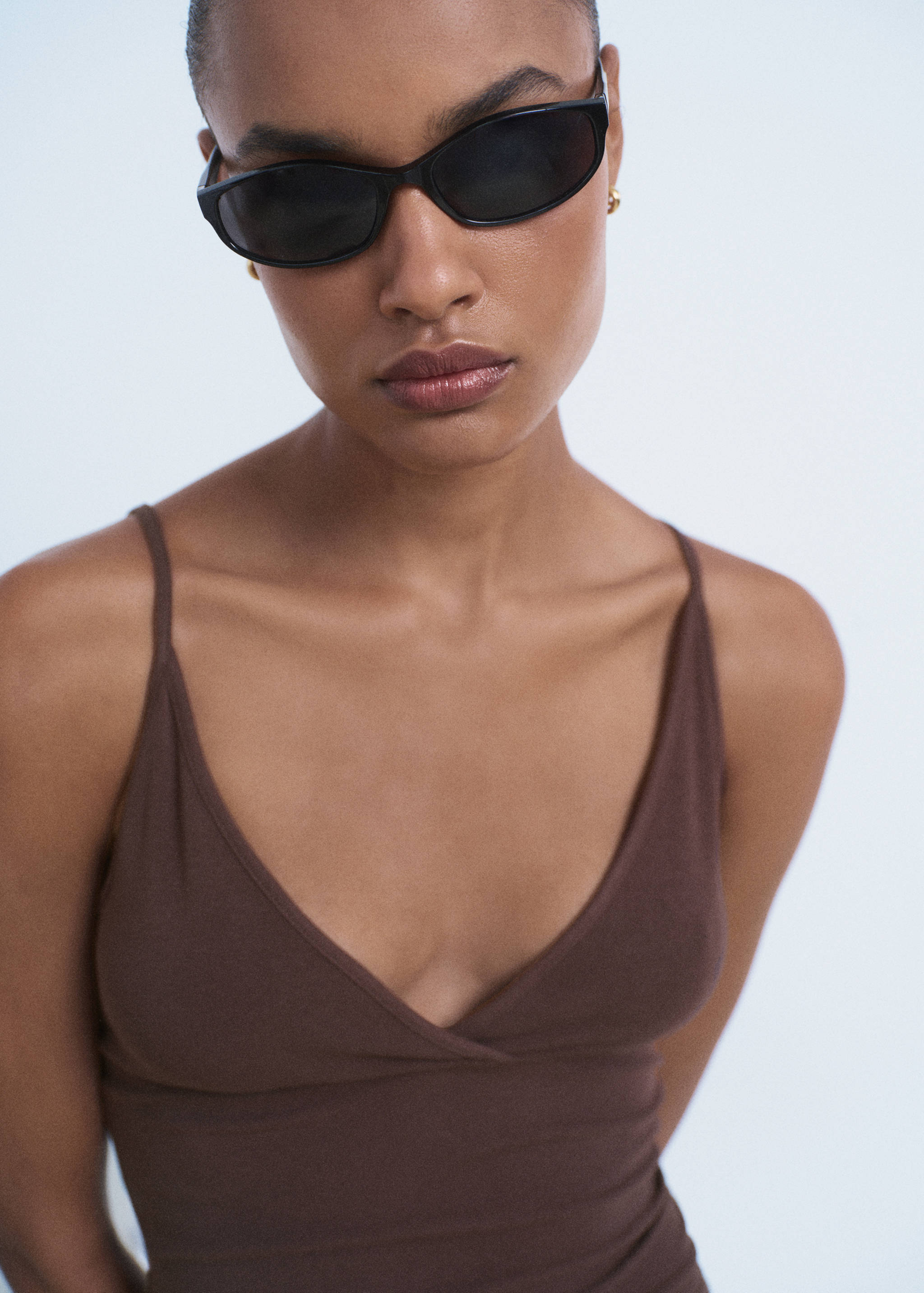 Top coton décolleté en V - Détail de l'article 6