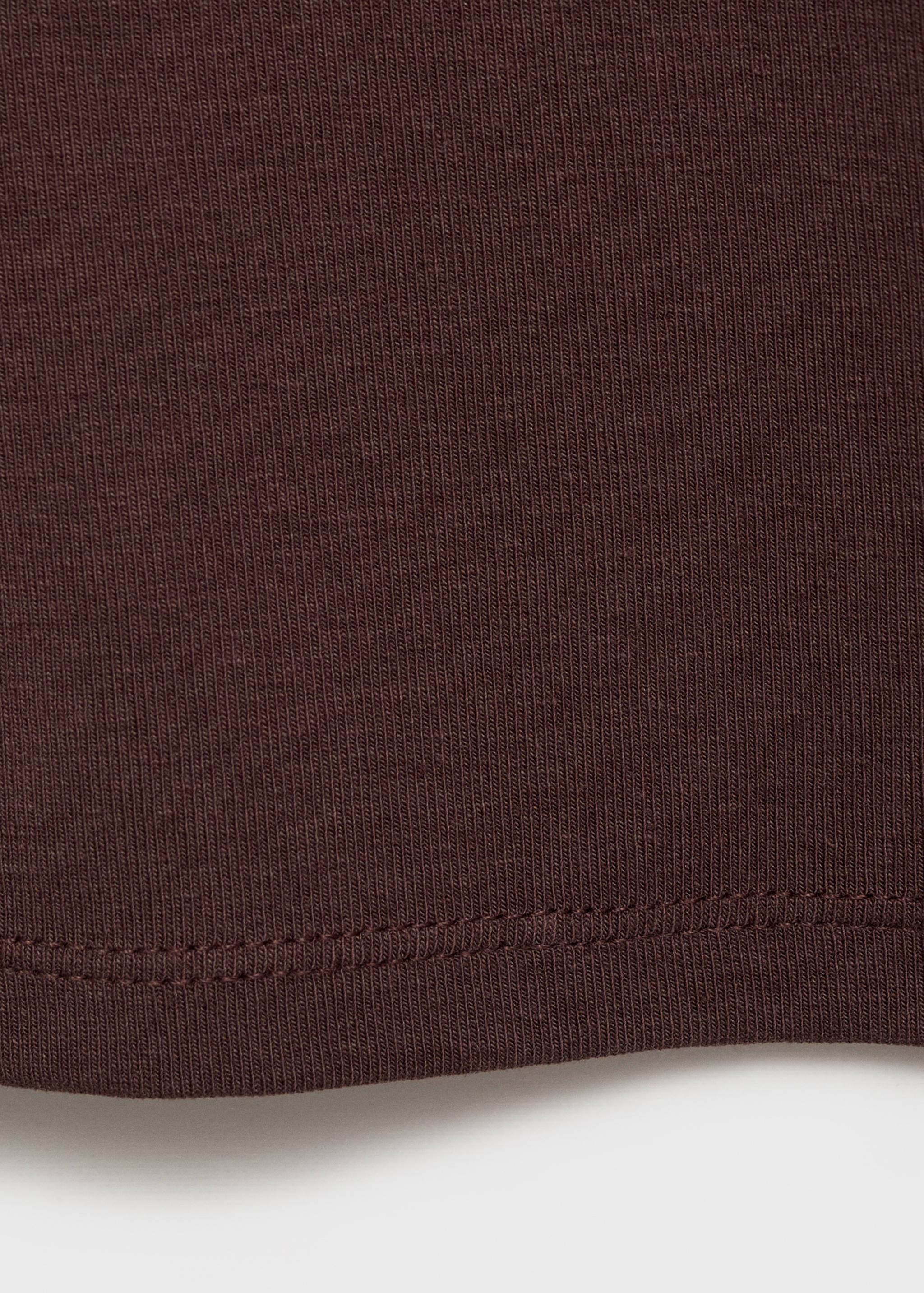 Top coton décolleté en V - Détail de l'article 0