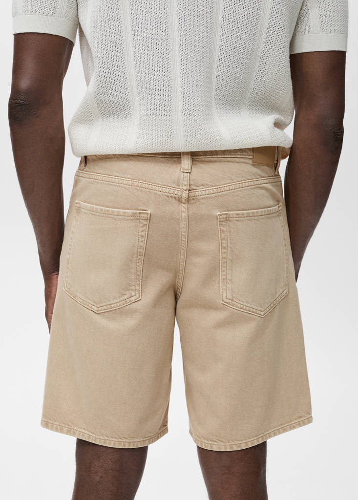 Regular-fit denim shorts — Light/Pastel Grey