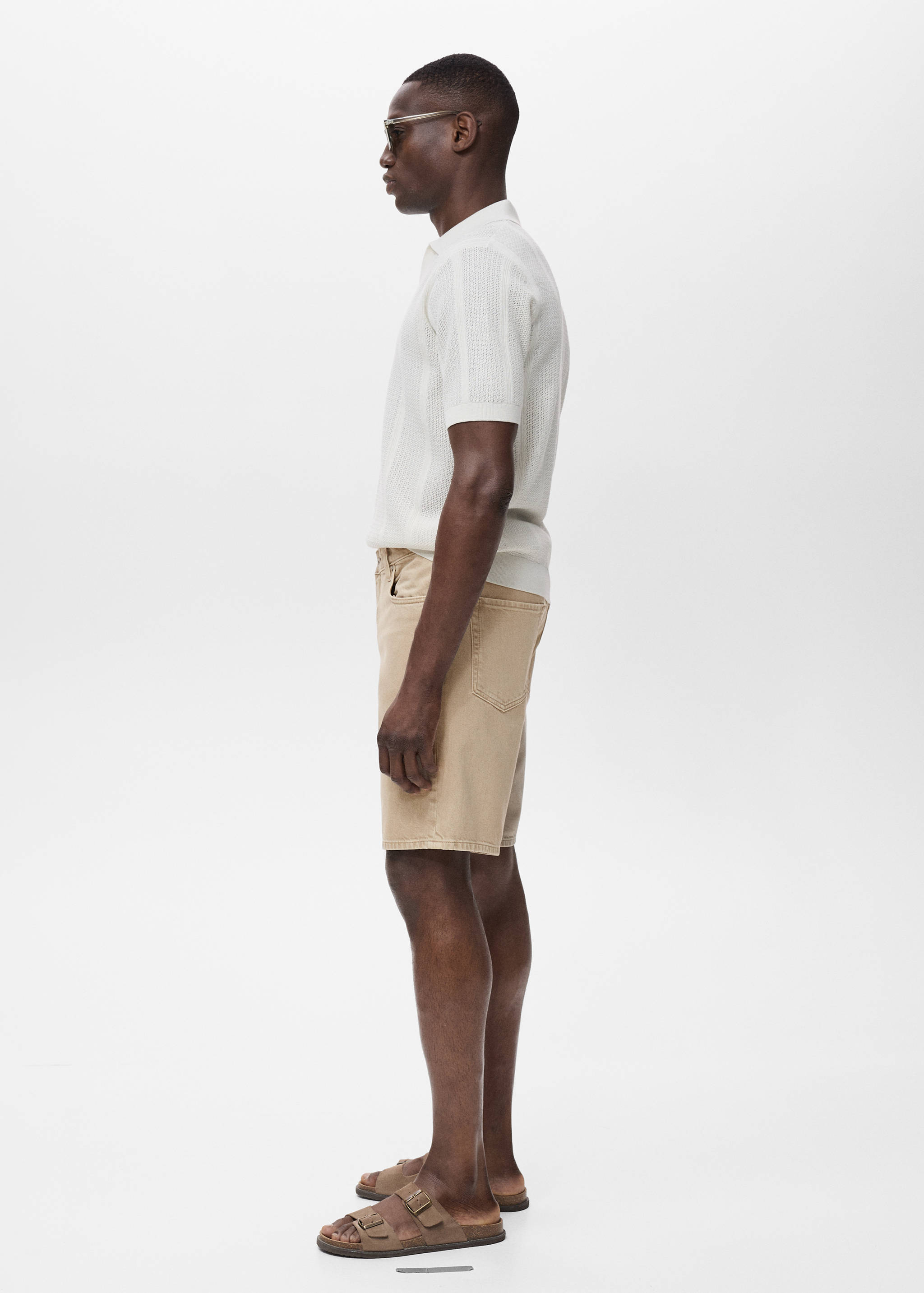 Denim regular-fit bermuda - Detail van het artikel 2