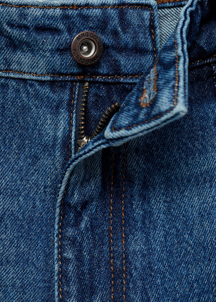 Regular-fit denim shorts — Dark Blue