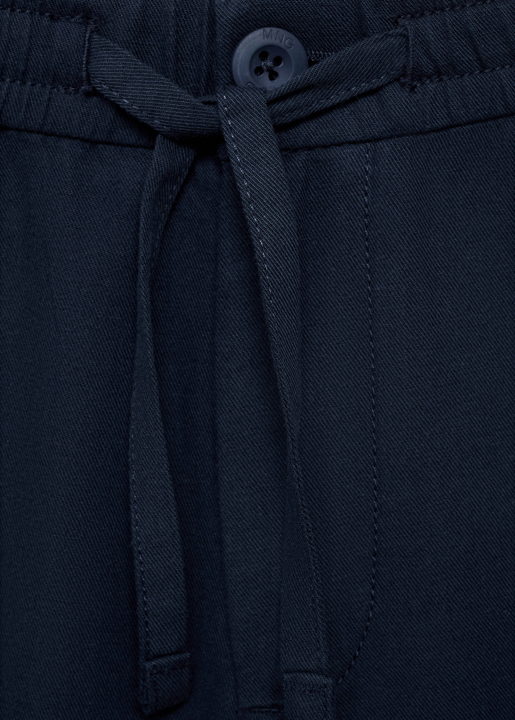 Cargo linen bermuda shorts - Details of the article 8