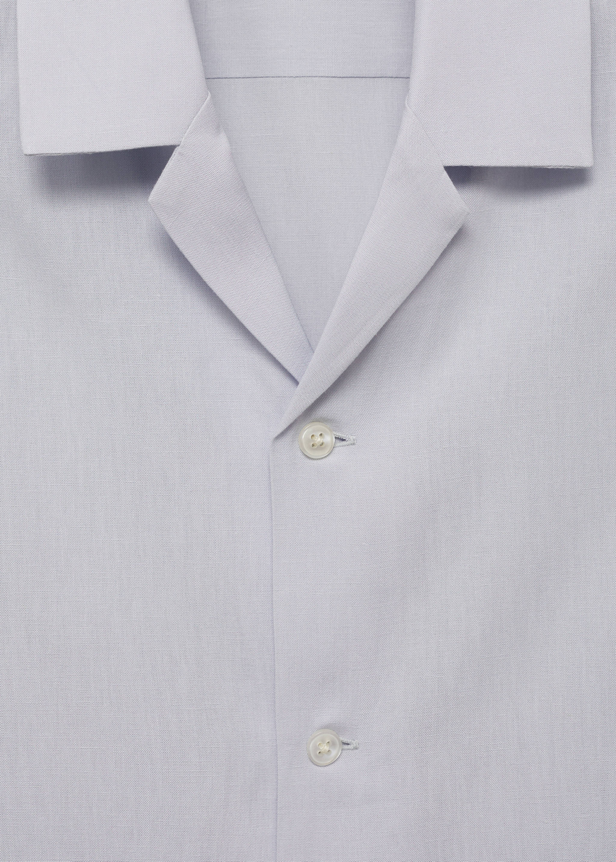 Bowling linen lyocell shirt - Details of the article 8