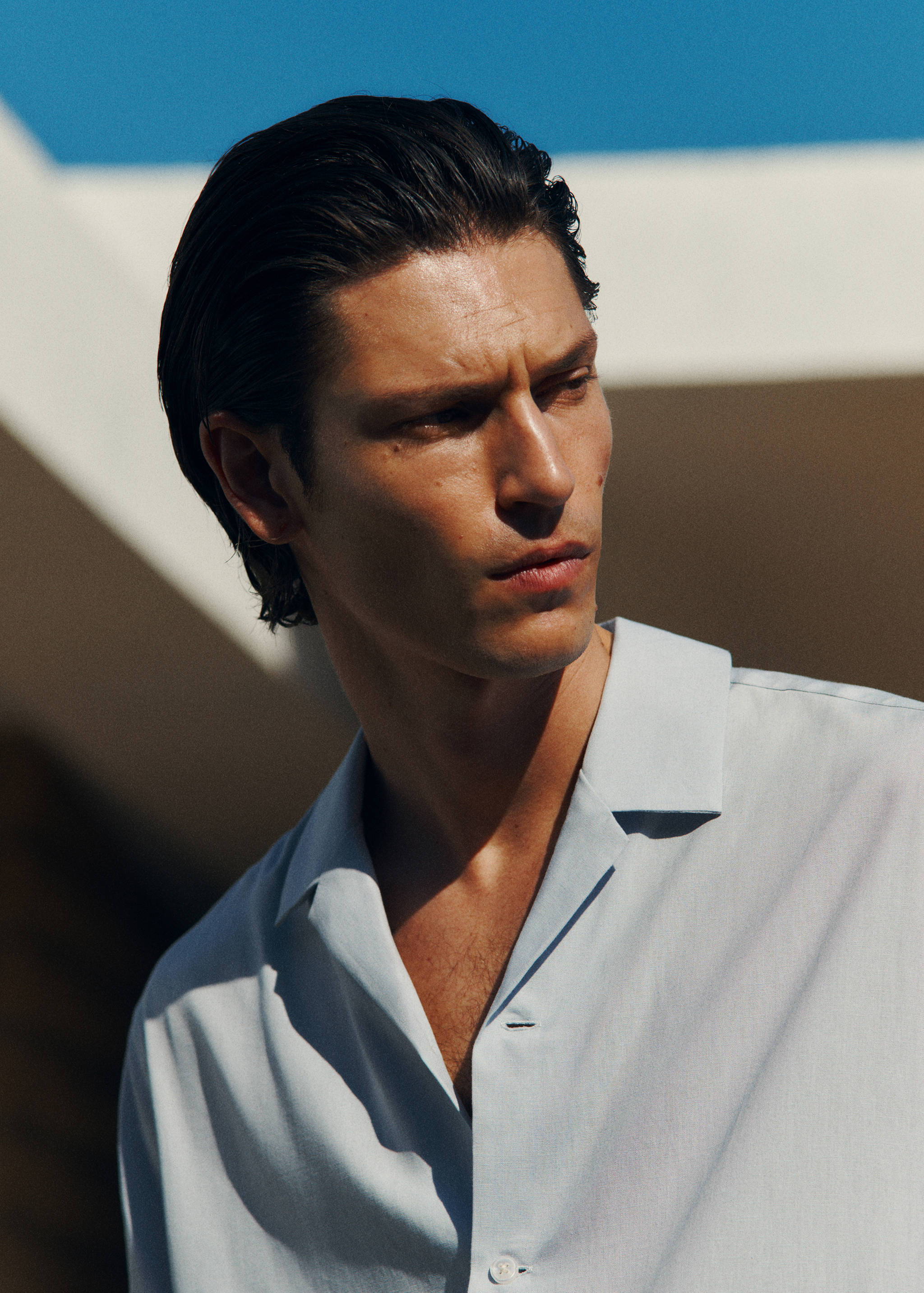 Bowling linen lyocell shirt - Details of the article 3