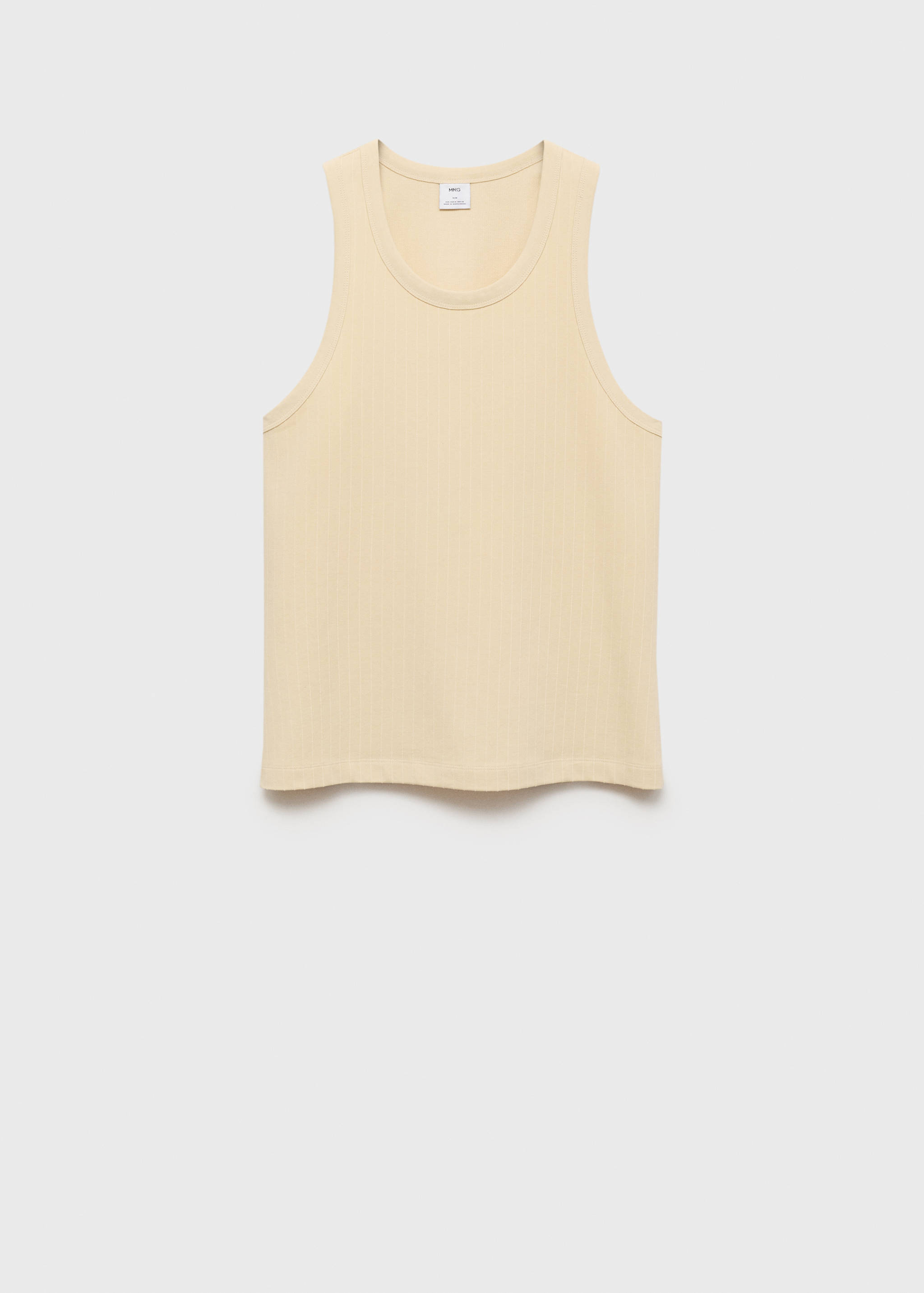 Striped strap T-shirt - Article without model