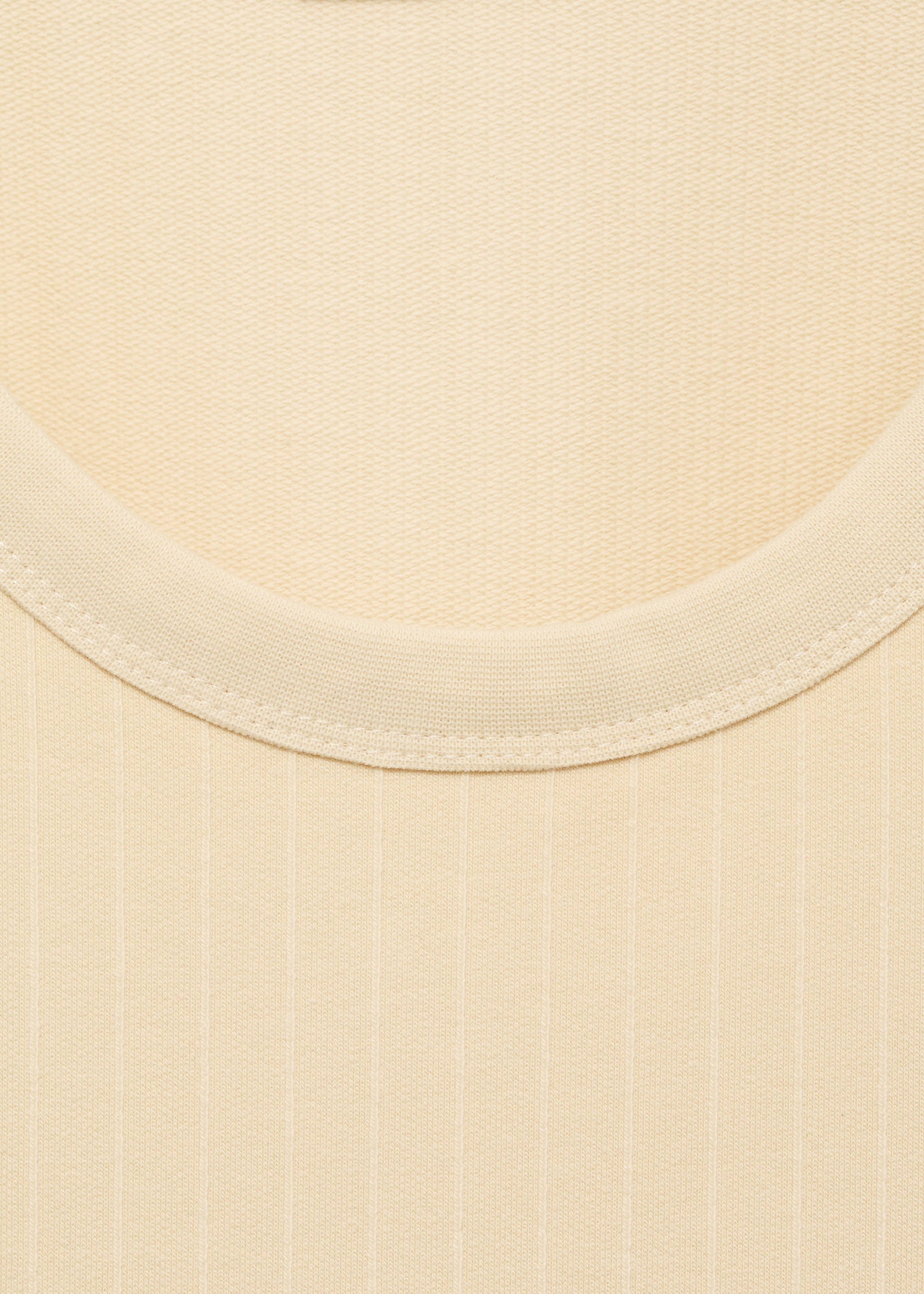 Striped strap T-shirt - Details of the article 8