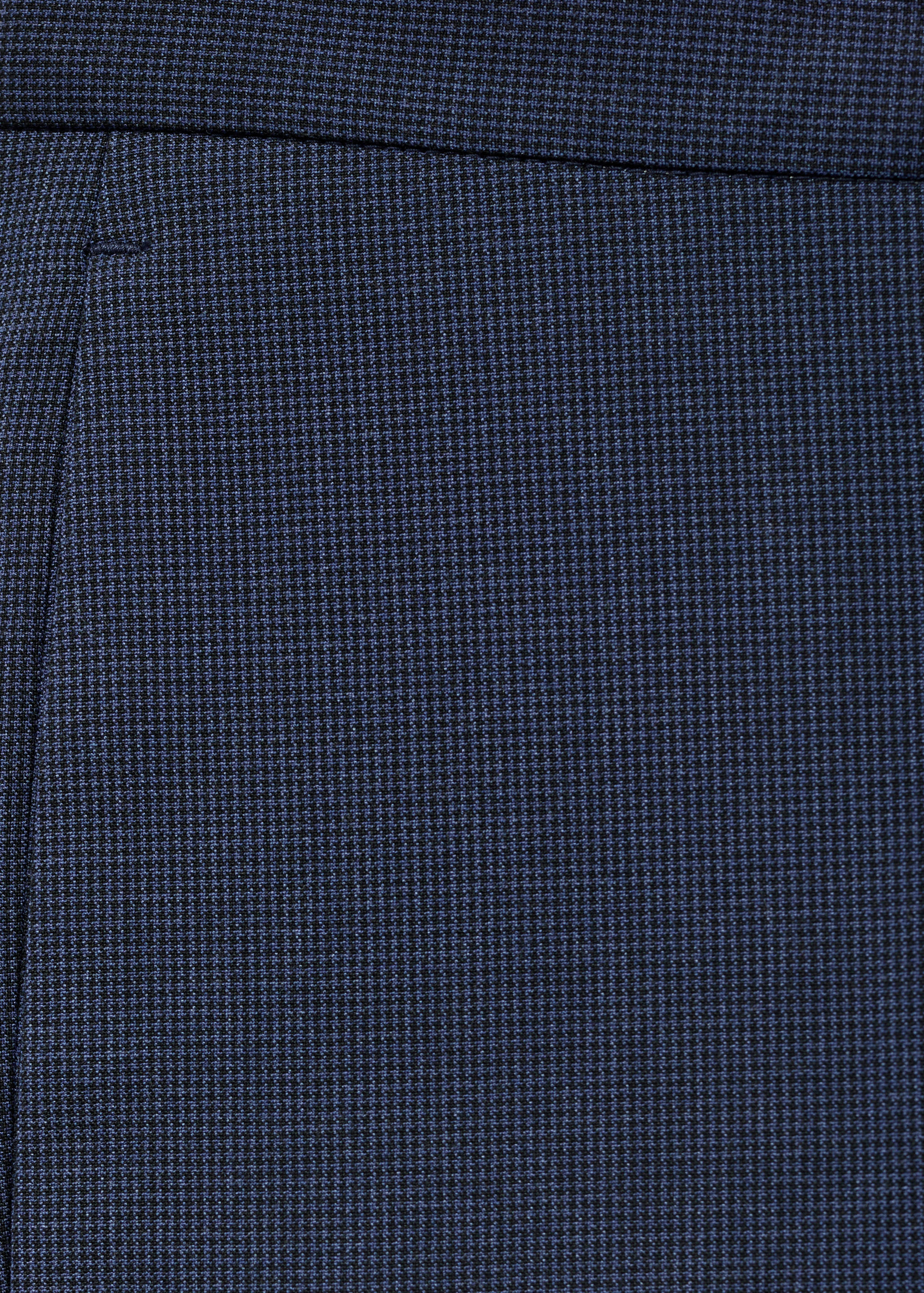 Stretch fabric super slim-fit suit trousers - Details of the article 0