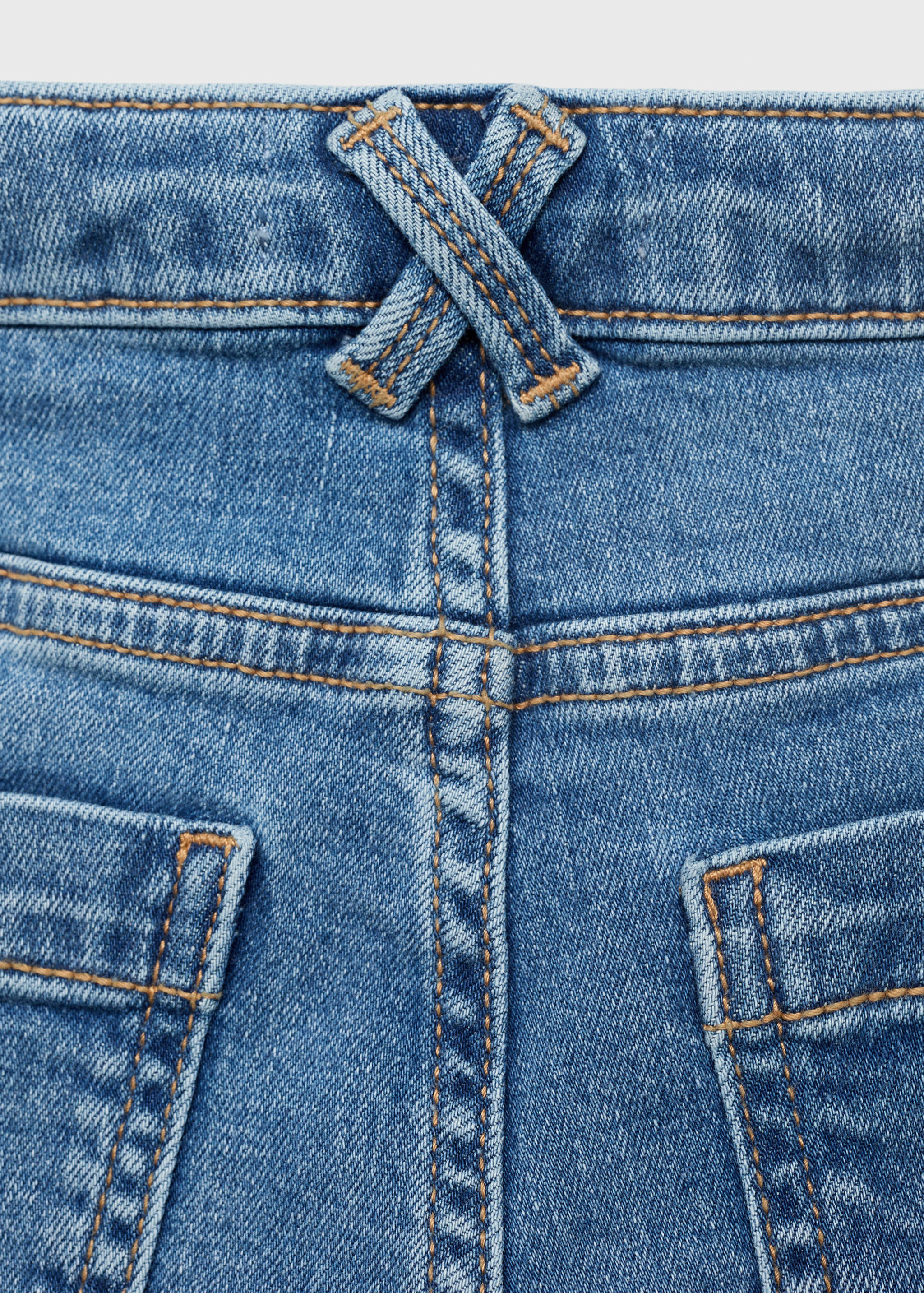 Frayed low-rise skinny jeans - Details of the article 0