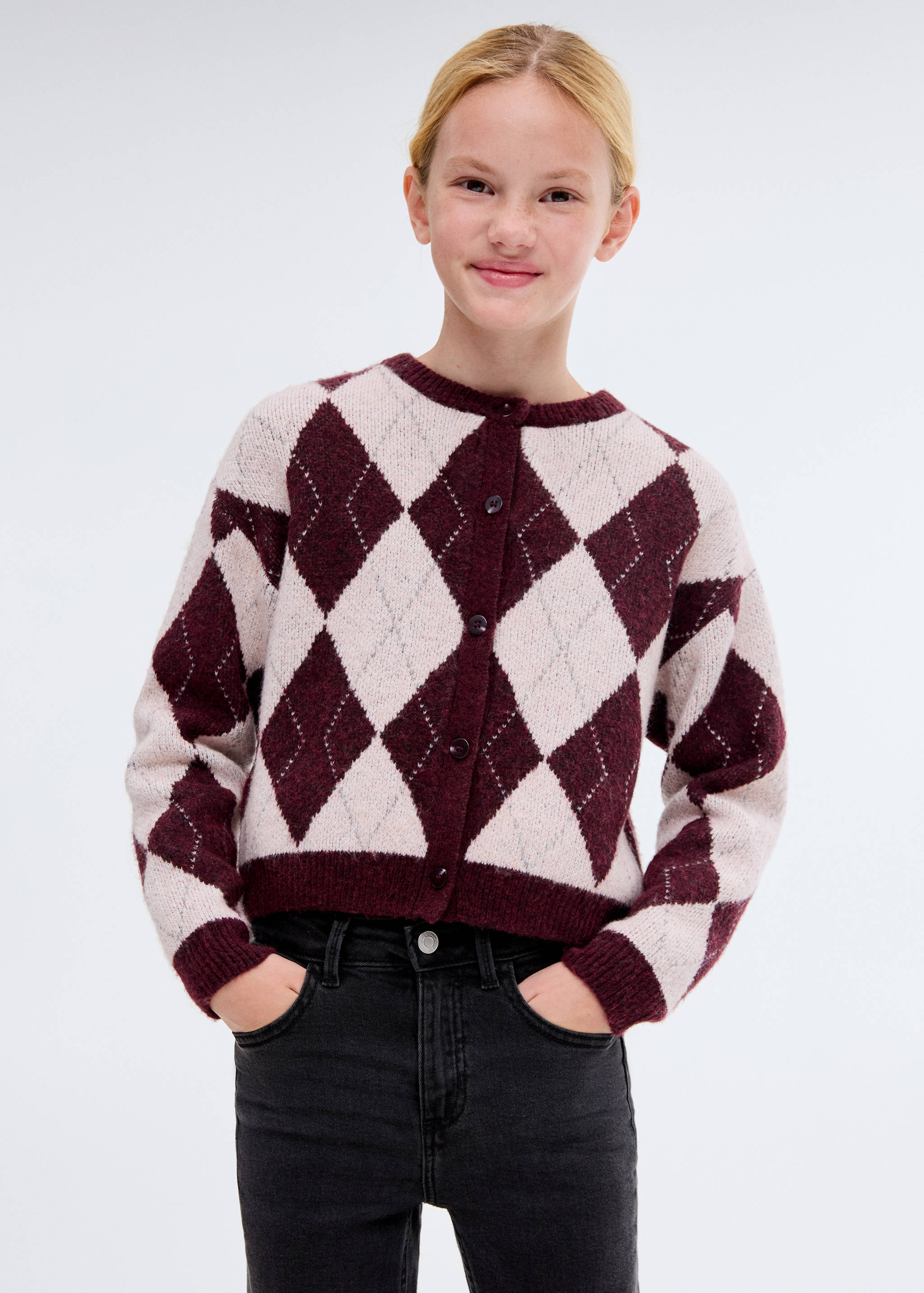 Frayed low-rise skinny jeans - Medium plane