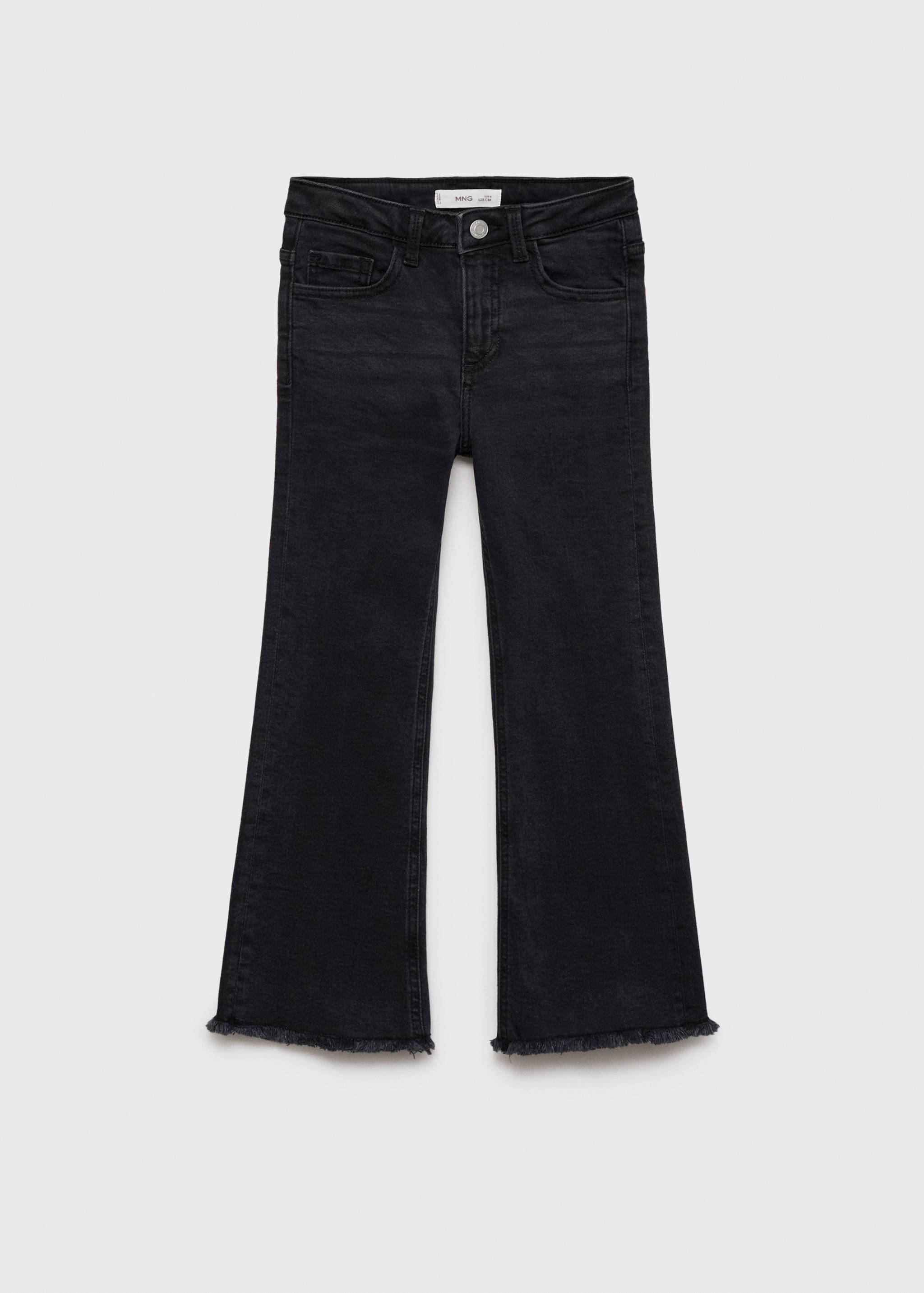 Frayed low-rise skinny jeans - Article without model