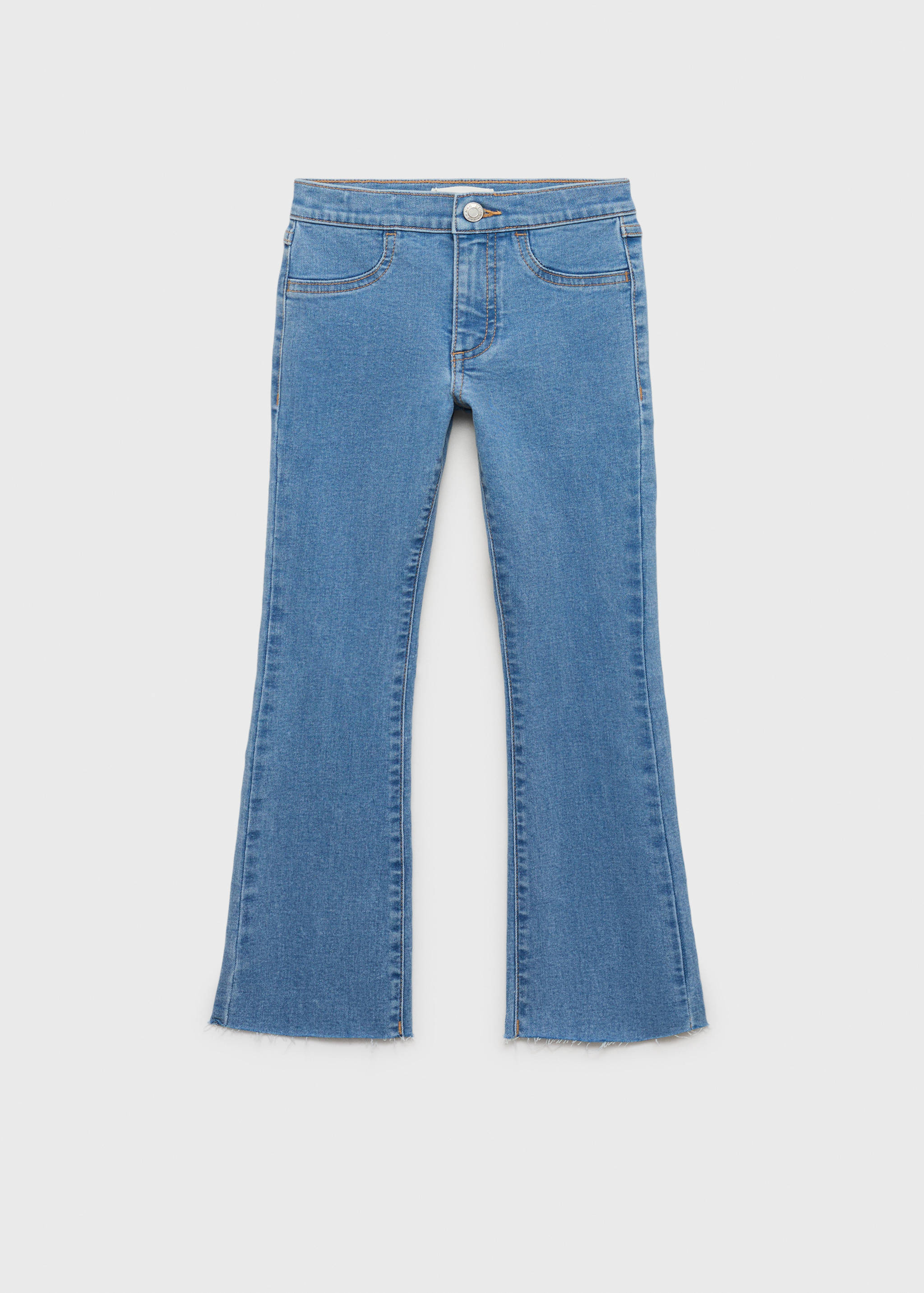 Frayed low-rise skinny jeans - Article without model