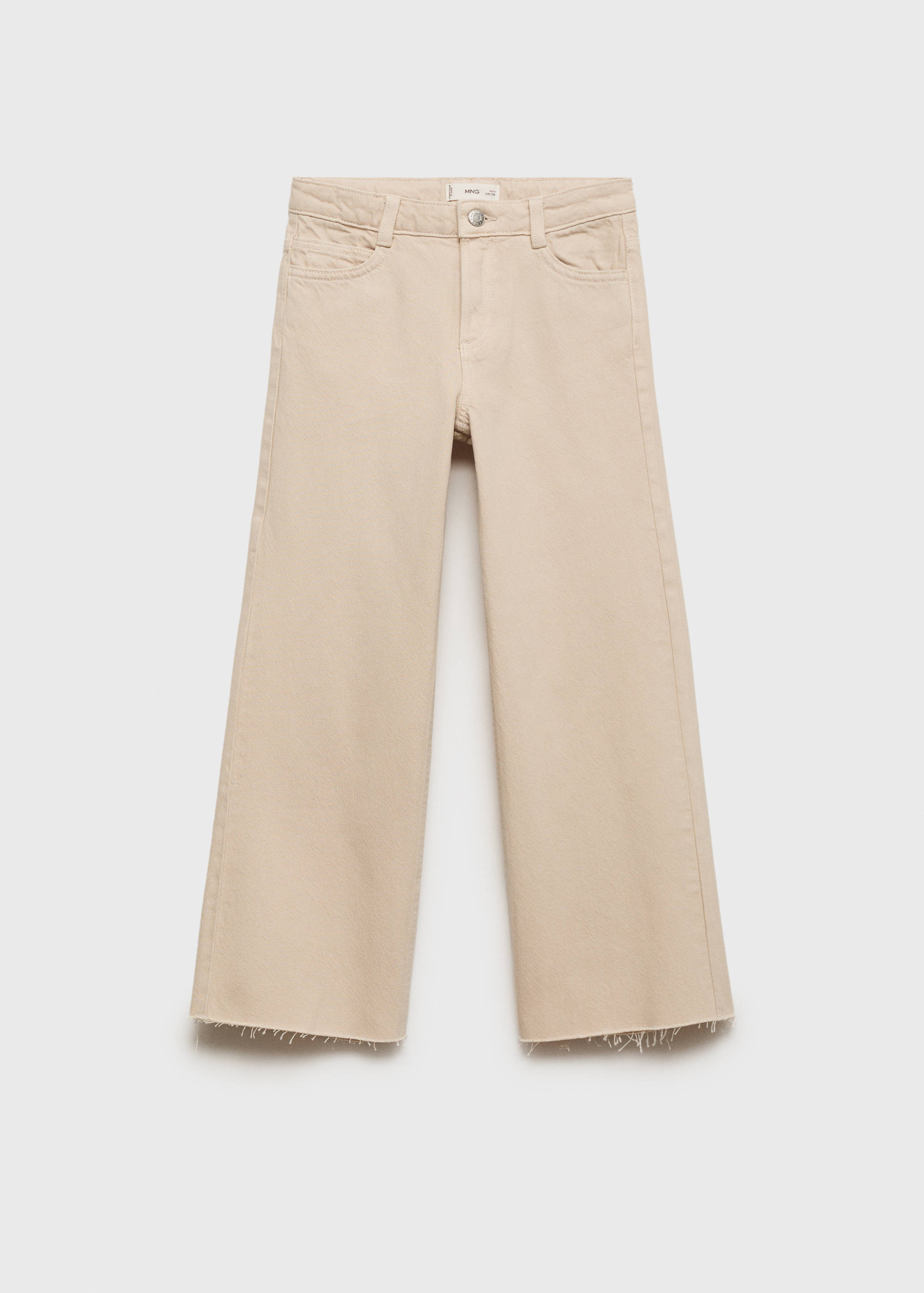 Jean wideleg revers effilochés - Article sans modèle