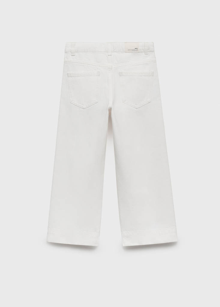 Culotte jeans with seam detail - thumbnail 2
