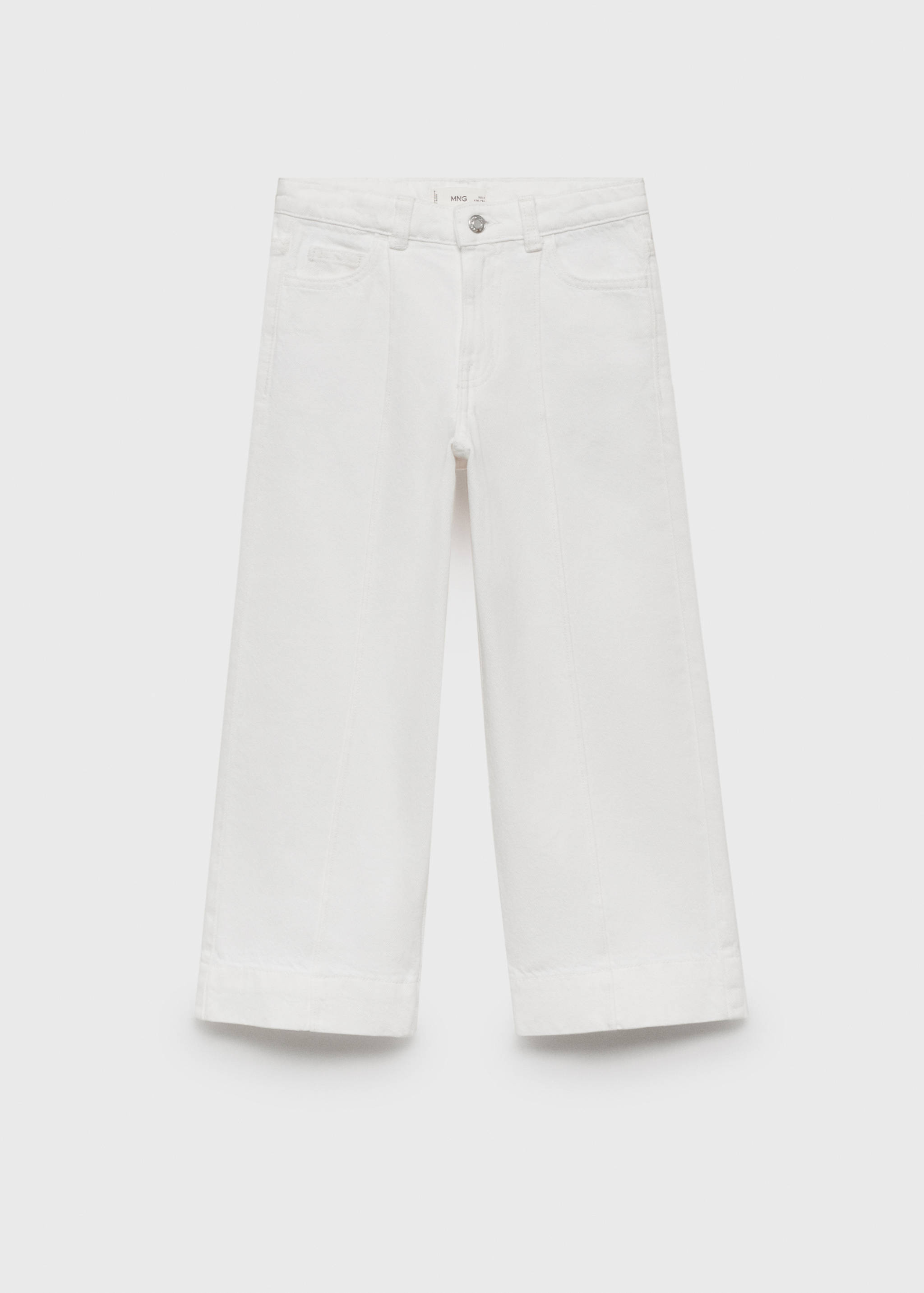 Jeans culotte detalle costura - Artículo sin modelo