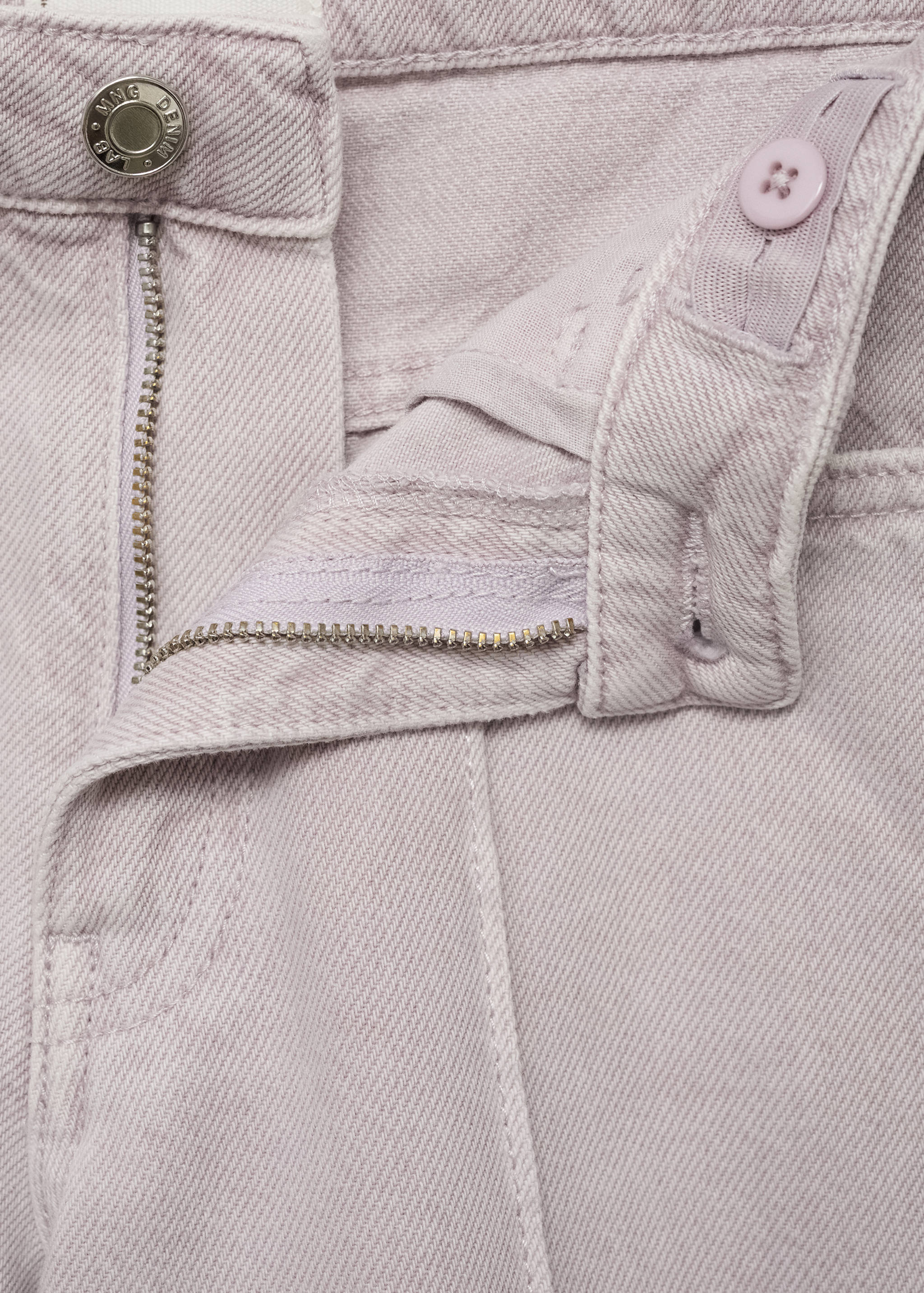 Culotte jeans with seam detail - Details of the article 8