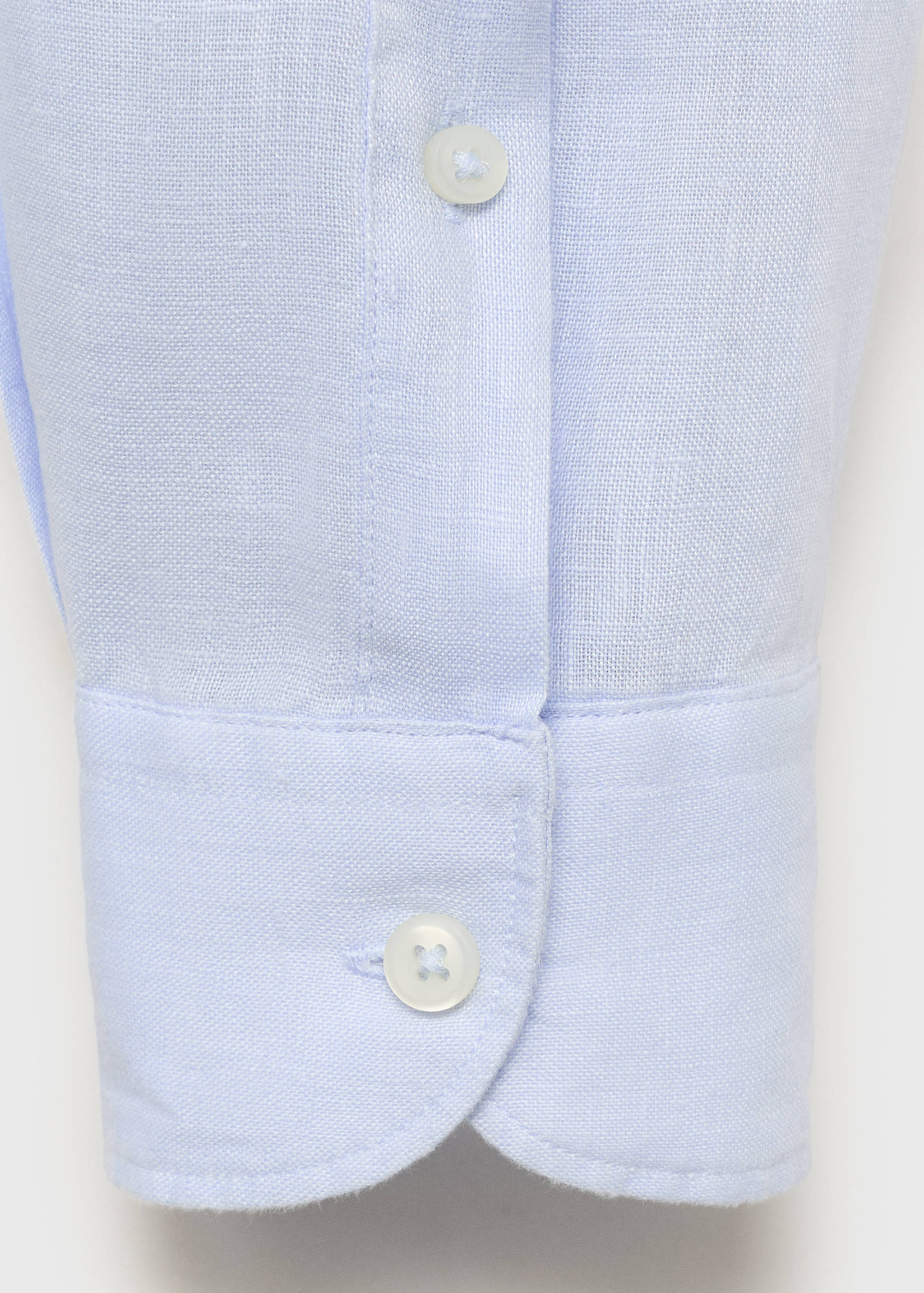 Camisa 100% lino regular fit - Detalle del artículo 0