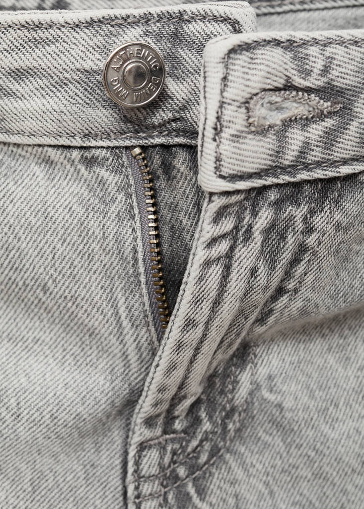 Low-waist wide leg jeans — Denim Grey