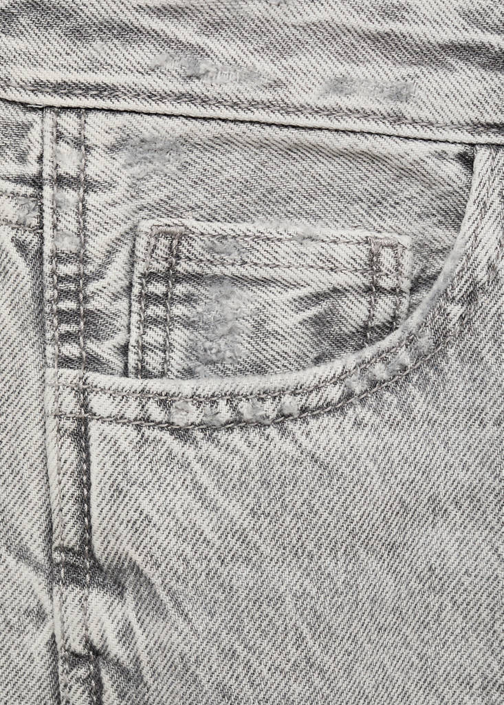 Low-waist wide leg jeans — Denim Grey