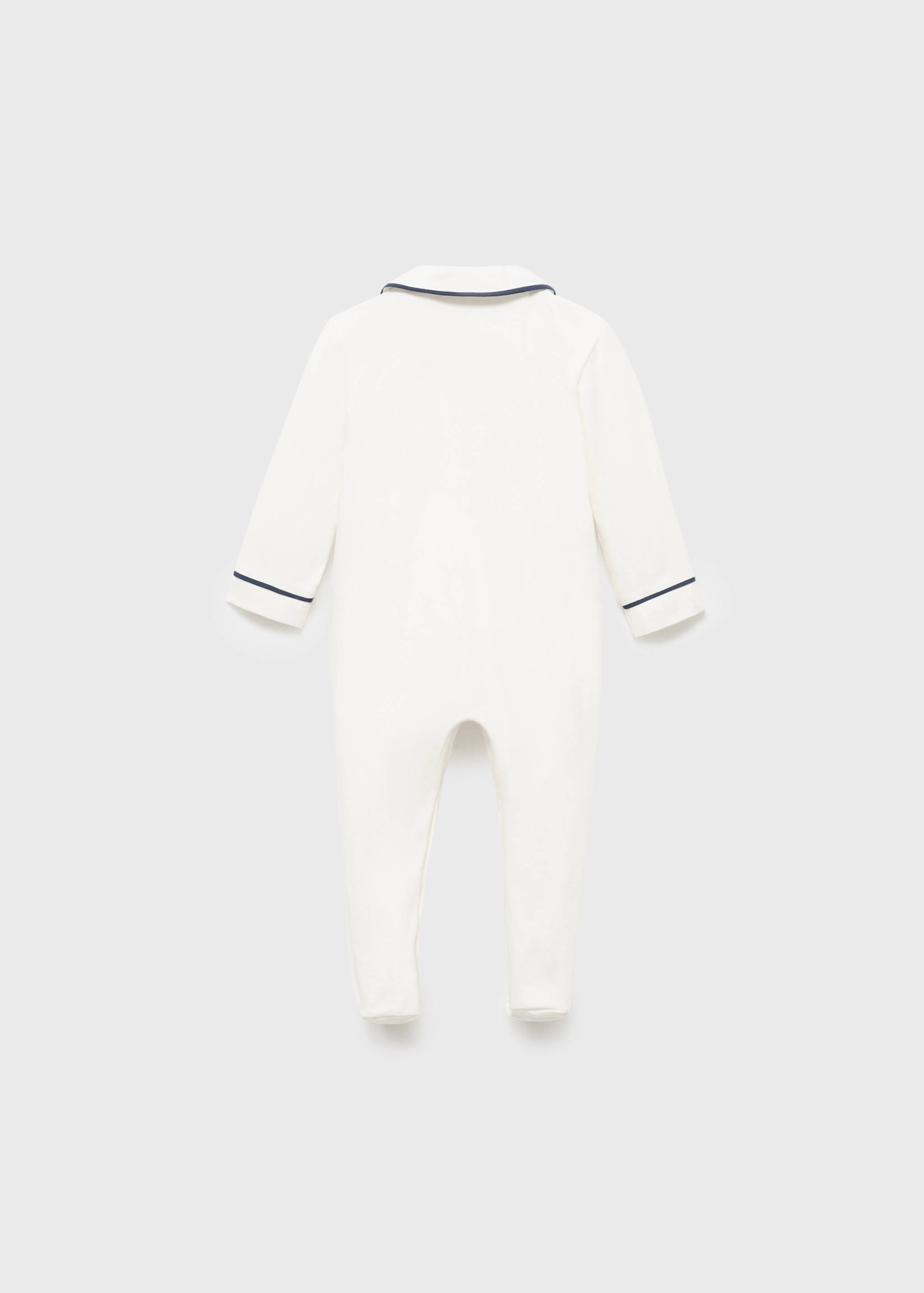 Pijama cuello bebe bolsillo - Reverso del artículo