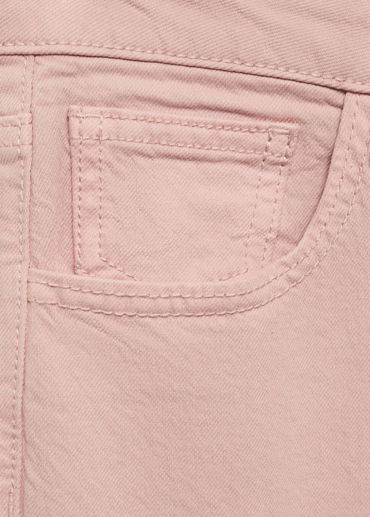 Flared cargo jeans — Pastel Pink