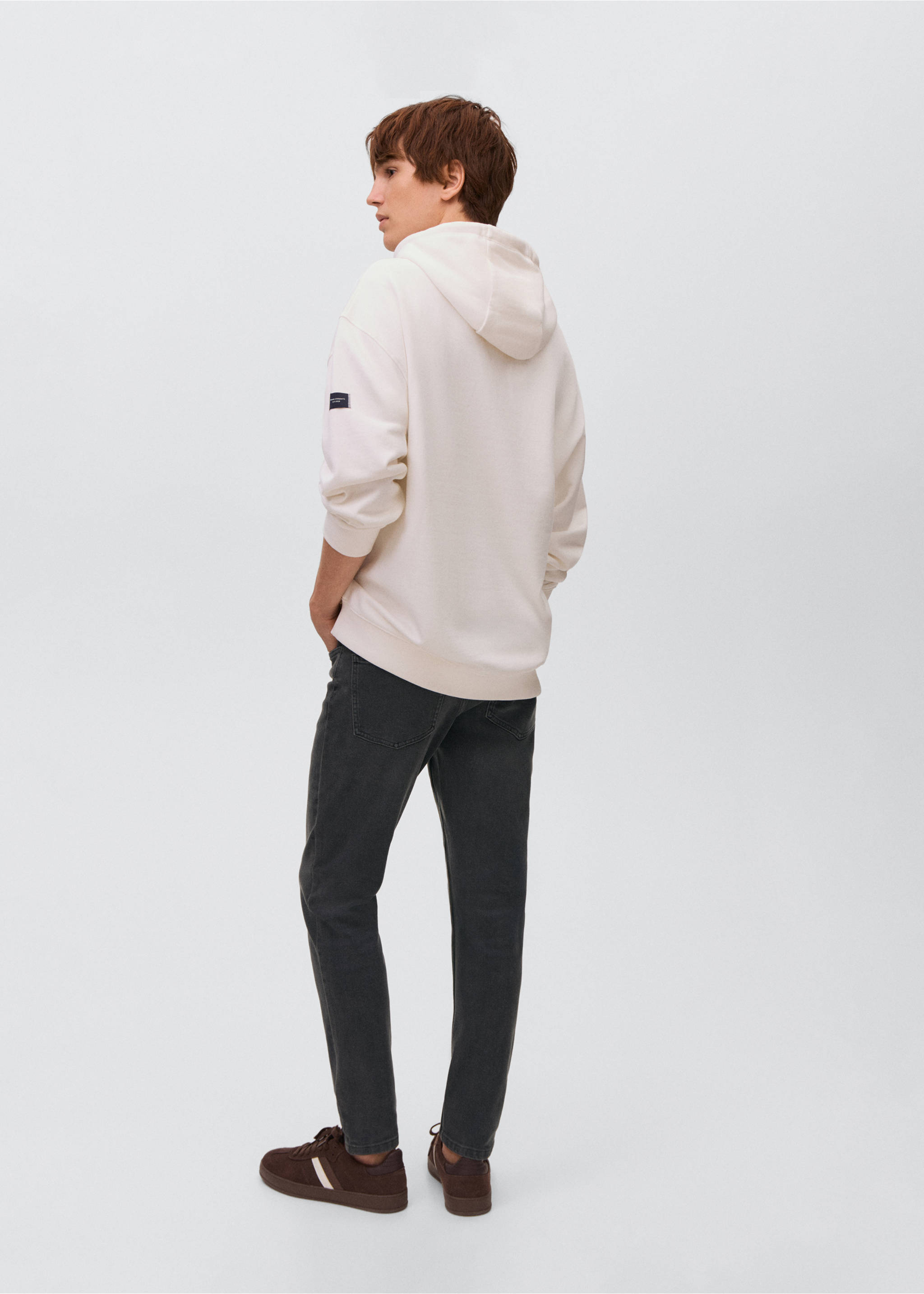 Jeans skinny fit - Reverso del artículo, Gris. Ref: 17021255-00.