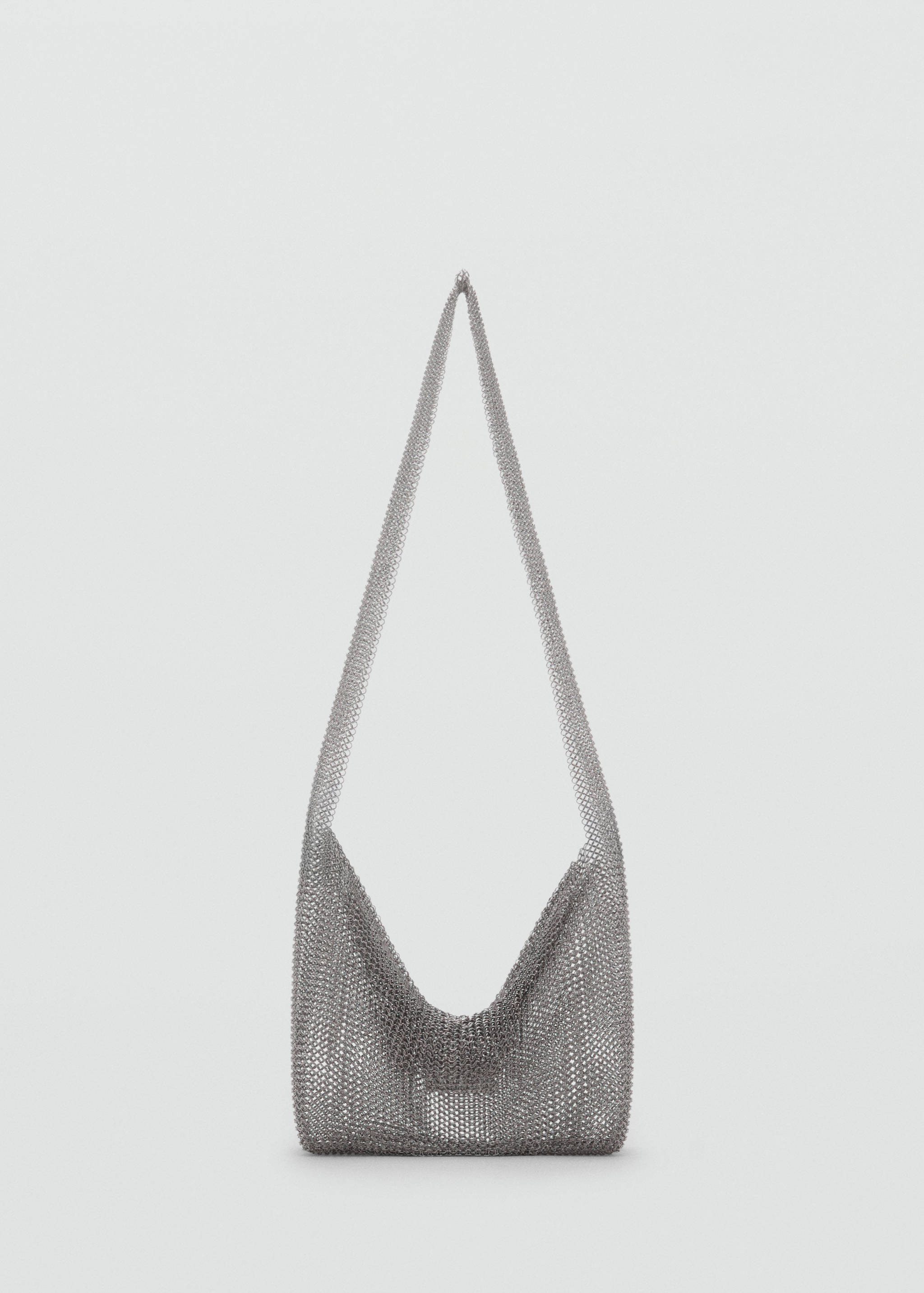 Carteira de ombro de rede metálica - Artigo sem modelo