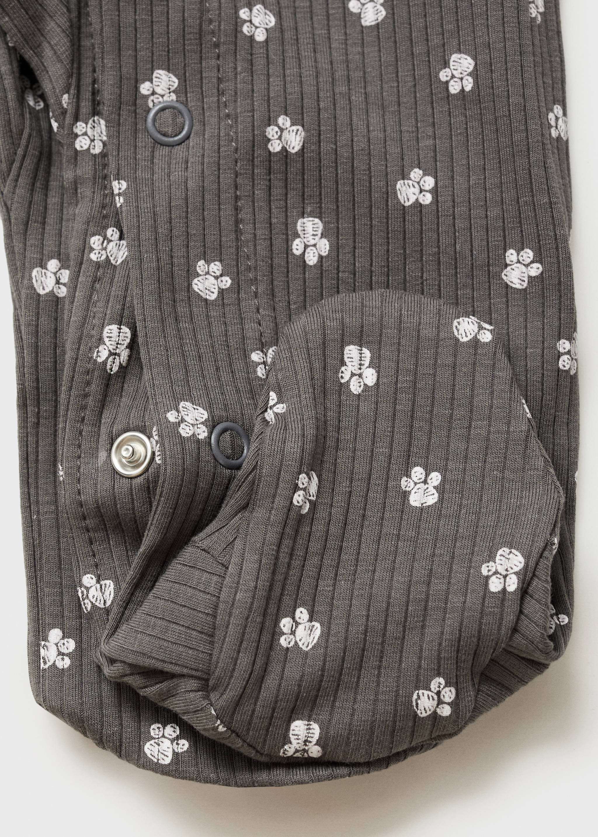 Bedrukte pyjamaromper - Detail van het artikel 0